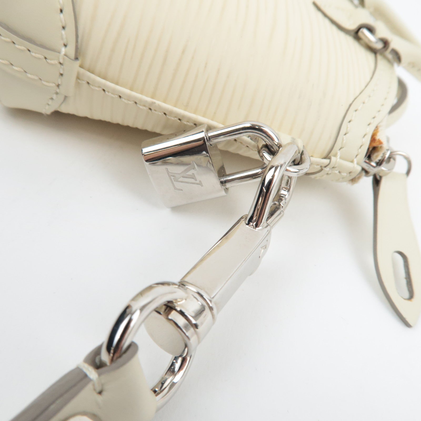 Louis Vuitton Epi Mini Lockit Bag Charm Yvoire M6001J *Dust bag, Clip