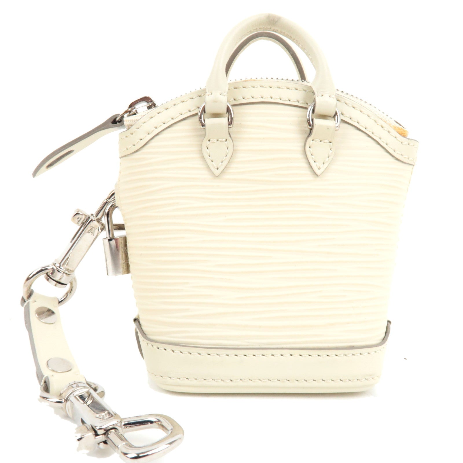 Louis Vuitton Epi Mini Lockit Bag Charm Yvoire M6001J *Dust bag, Clip79372