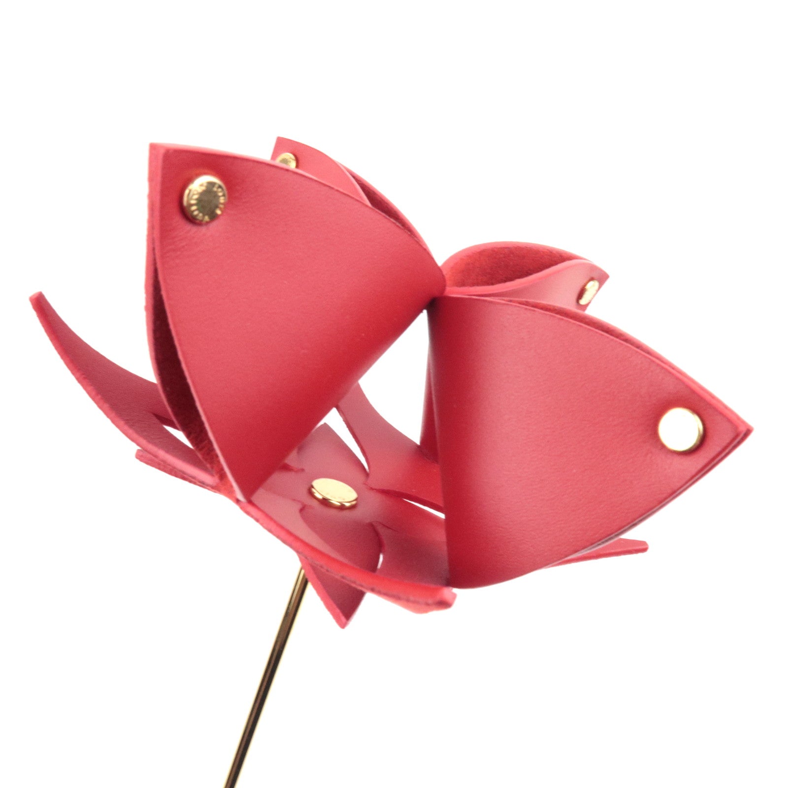 Louis Vuitton Origami Flowers By Atelier Oï Leather Metal Red Gold