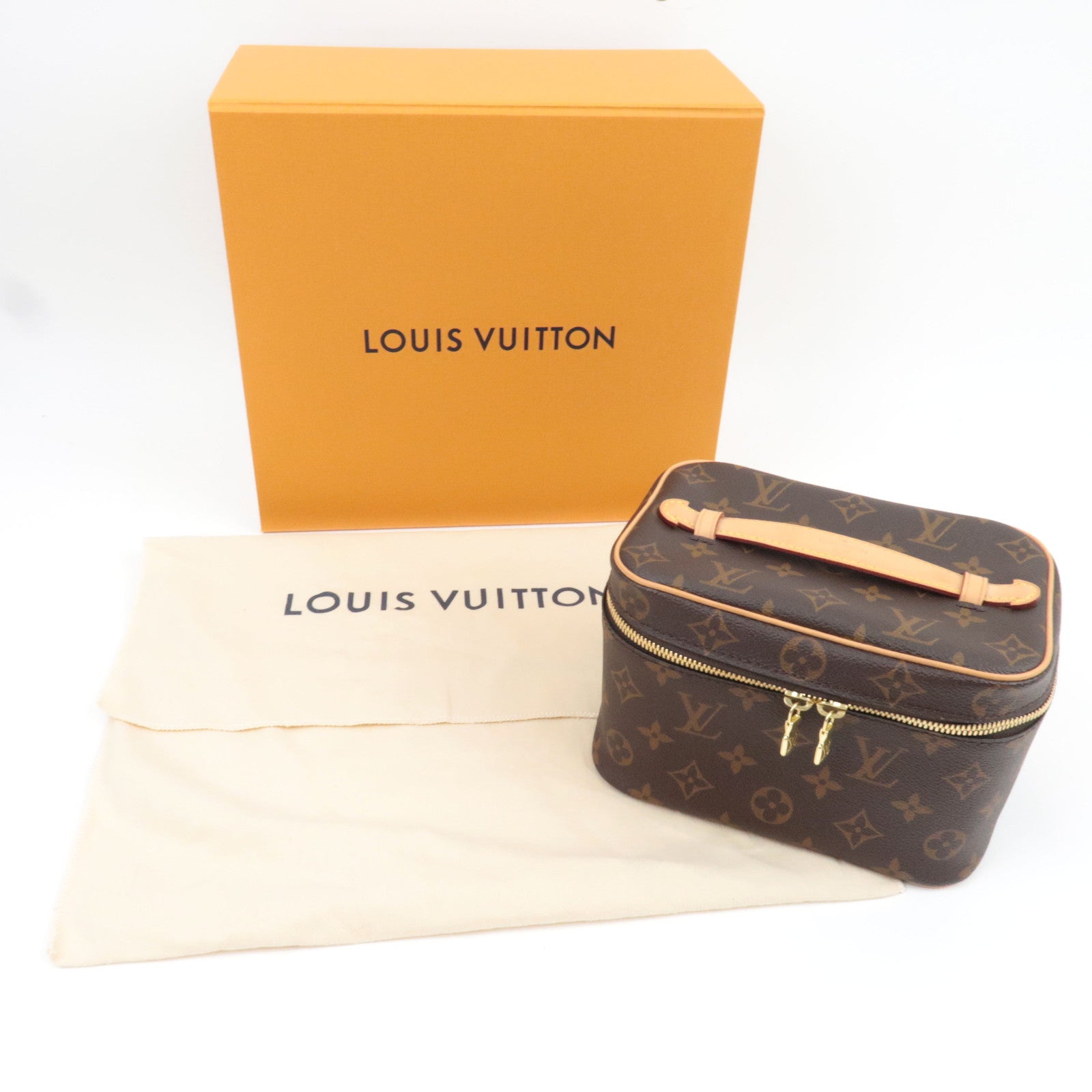 Louis Vuitton Monogram Nice Mini Vanity Bag M44495 RFID *Box, Dust bag