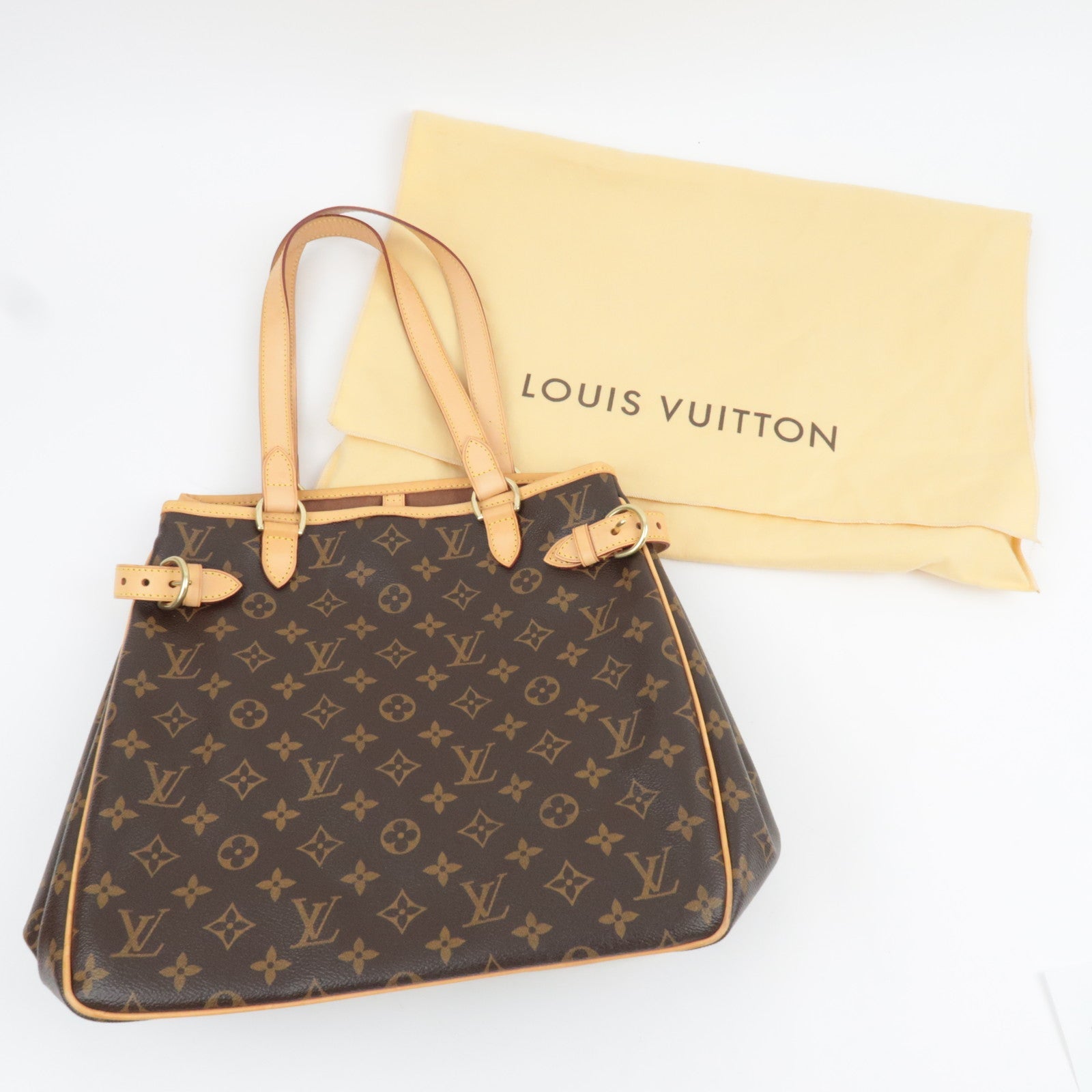 Louis Vuitton Monogram Batignolles Vertical Tote Bag M51153 MI0056 *Dust bag