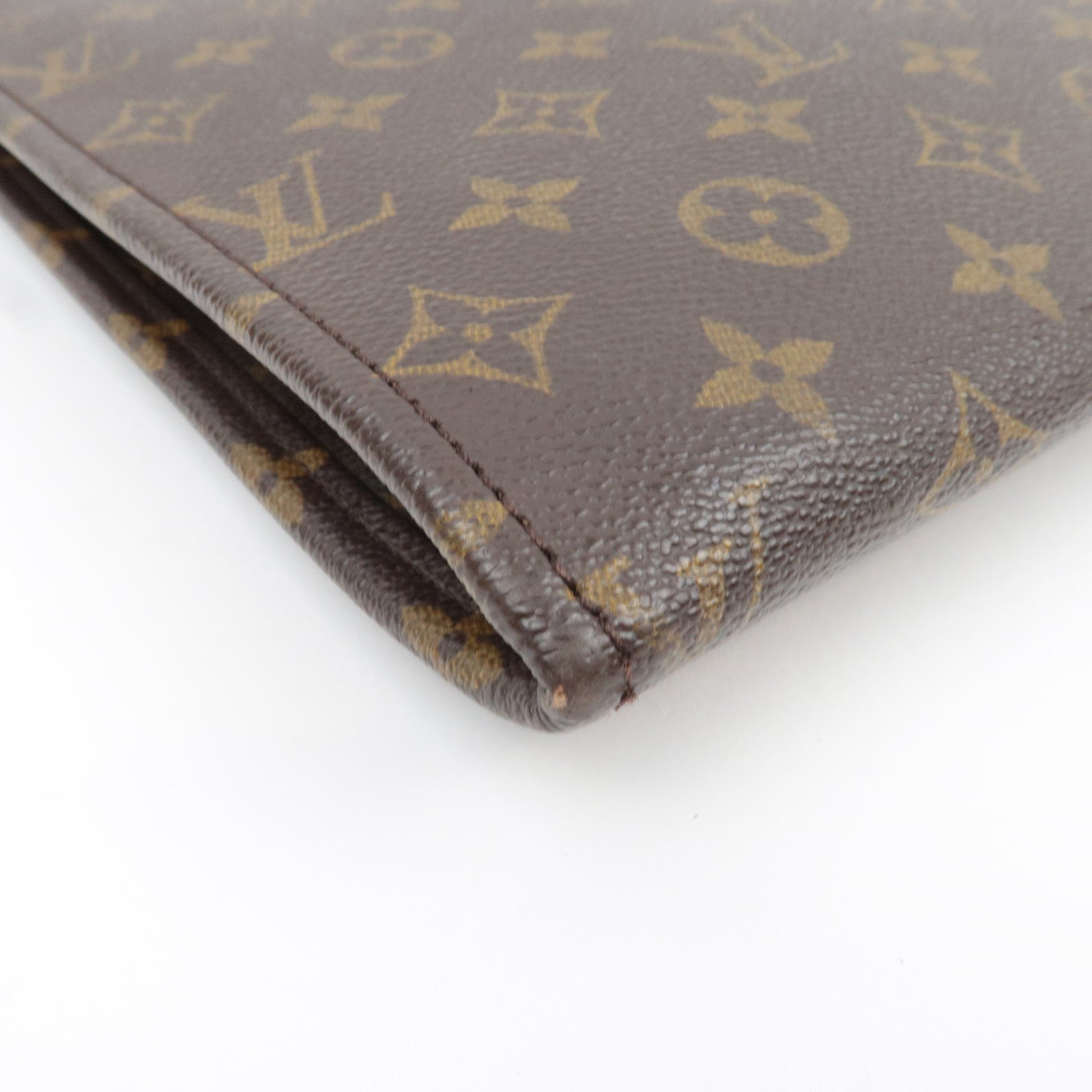 Louis Vuitton Monogram Poche Documents Clutch Bag M53456 882TH