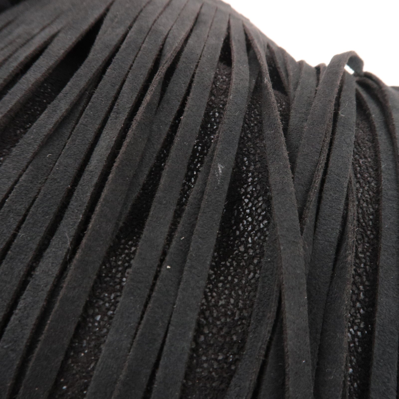 Stella McCartney Falabella Fringe Chain Tote Bag Black *Dust bag