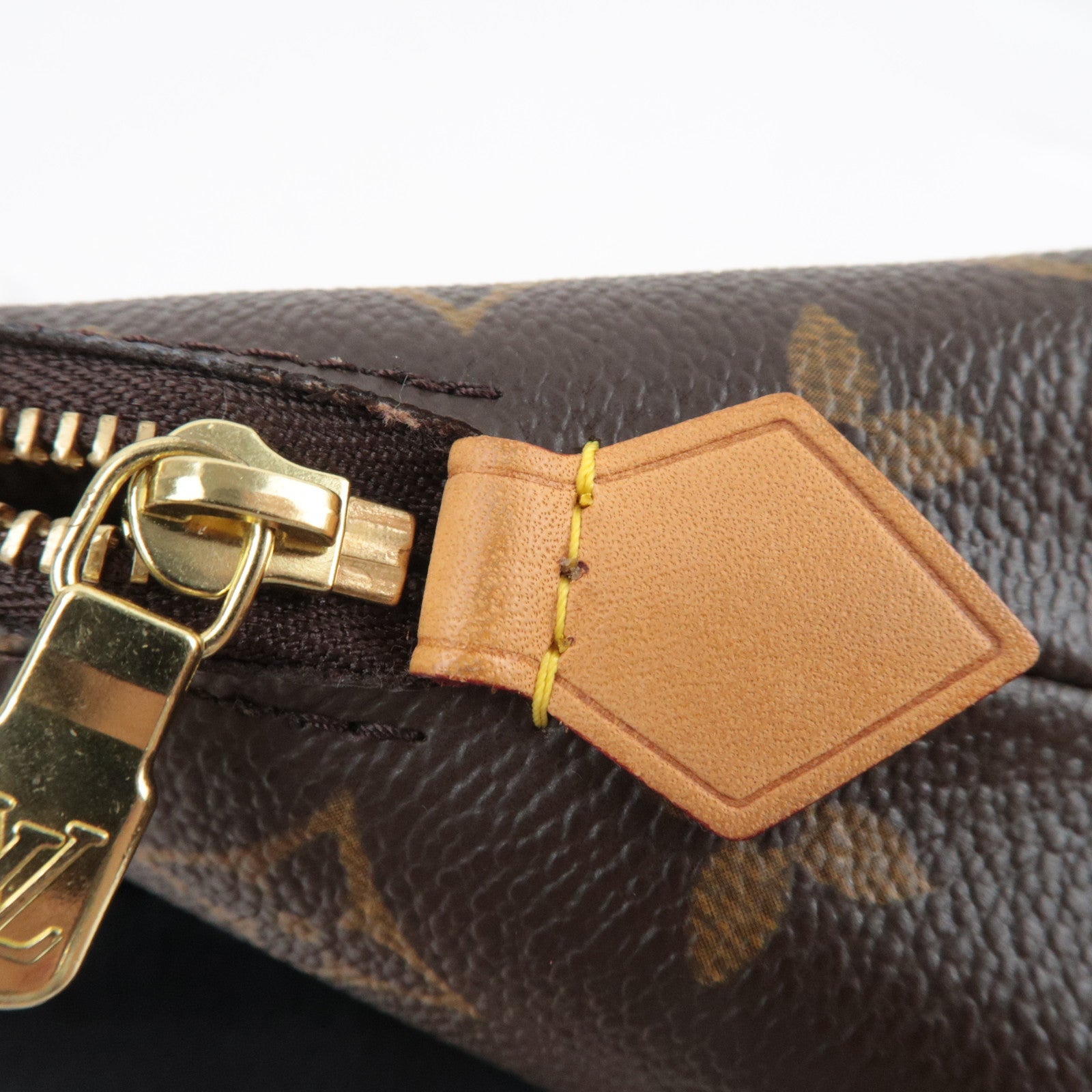 Louis Vuitton Monogram Pochette Cosmetic Pouch M47515 CA0063 *Dust bag