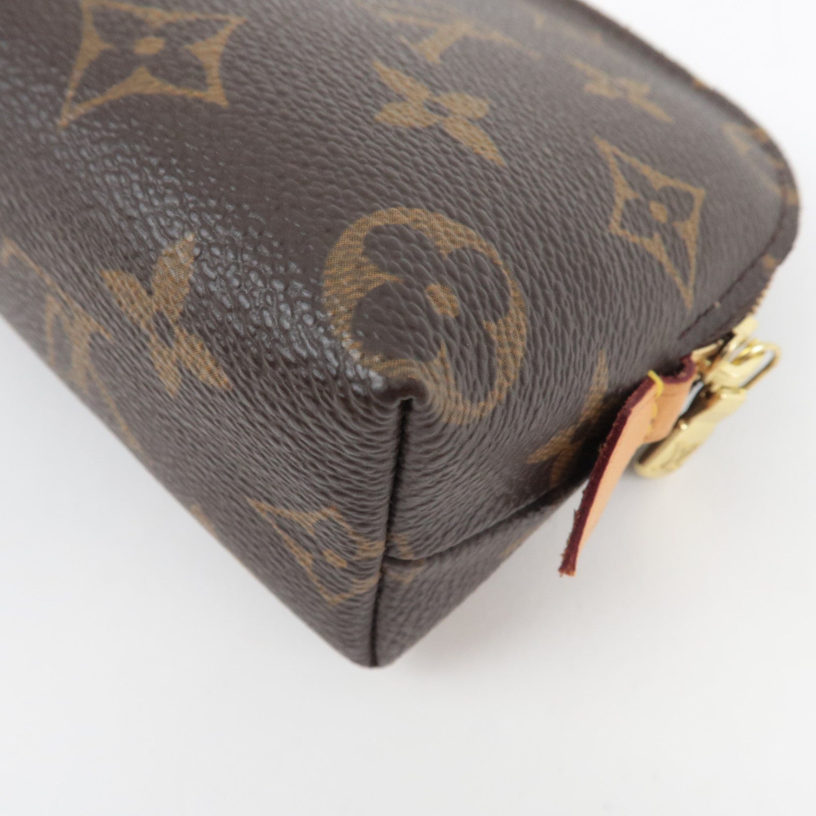 Louis Vuitton Monogram Pochette Cosmetic Pouch M47515 CA0063 *Dust bag