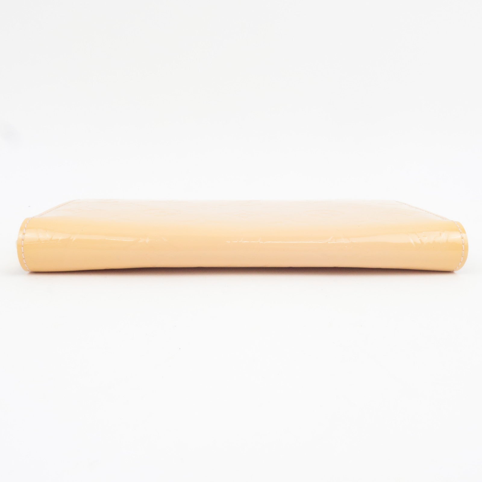 Louis Vuitton Monogram Vernis Zippy Long Wallet Rose Angelique M90076 CA2125