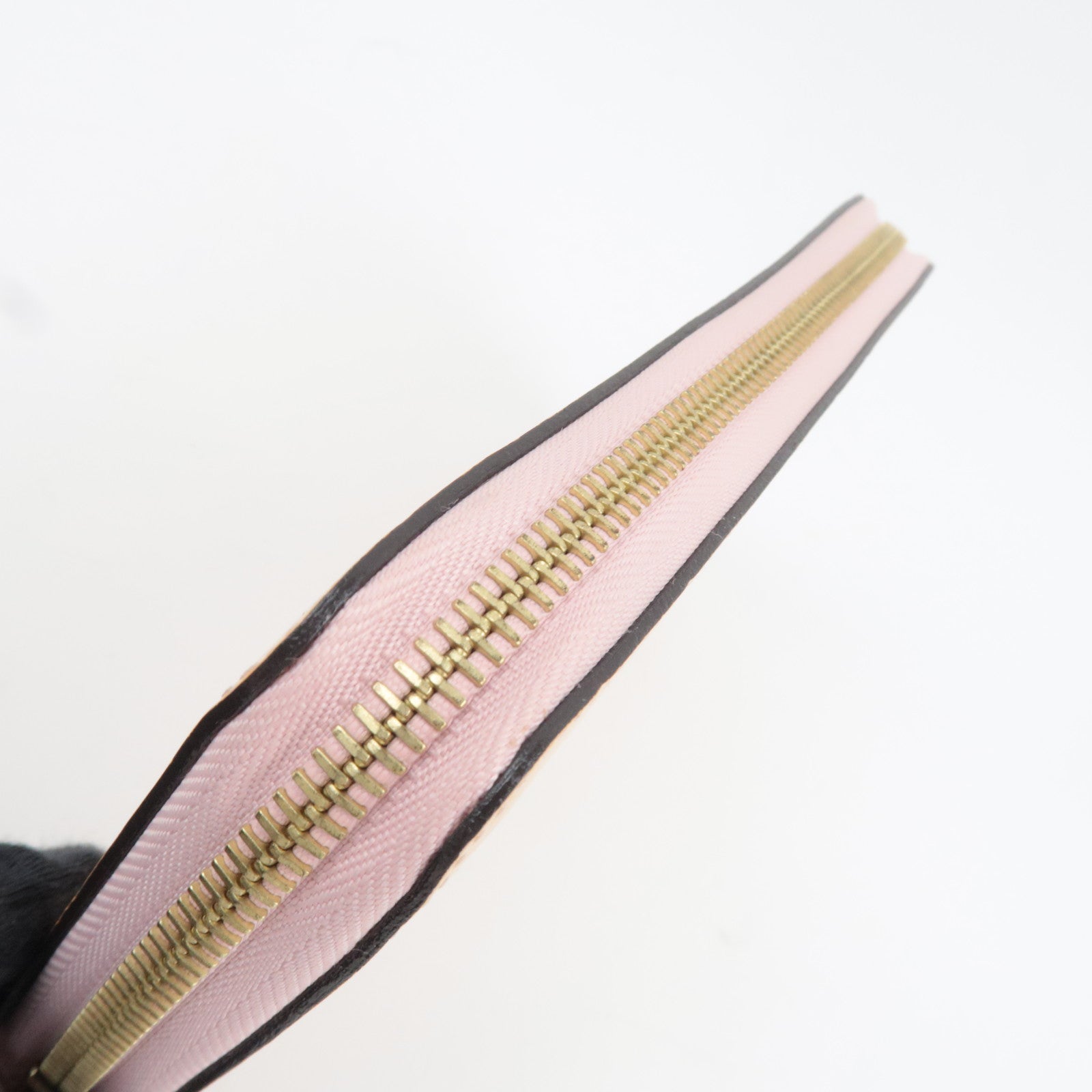 Louis Vuitton Monogram Vernis Zippy Long Wallet Rose Angelique M90076 CA2125