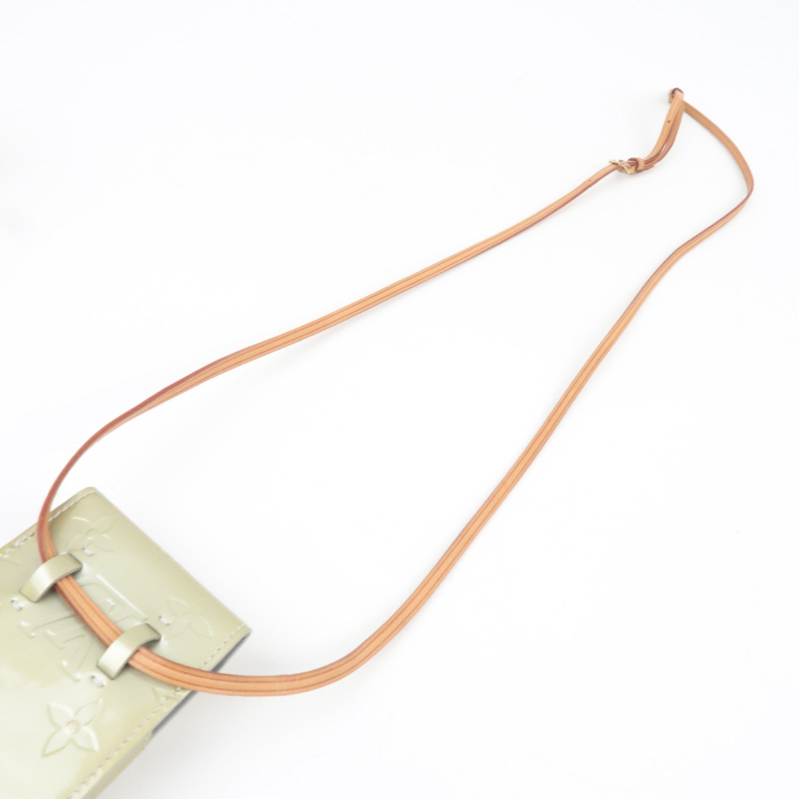 Louis Vuitton Monogram Vernis Cigarette Case Mini Pouch Gris M91050 TH0010