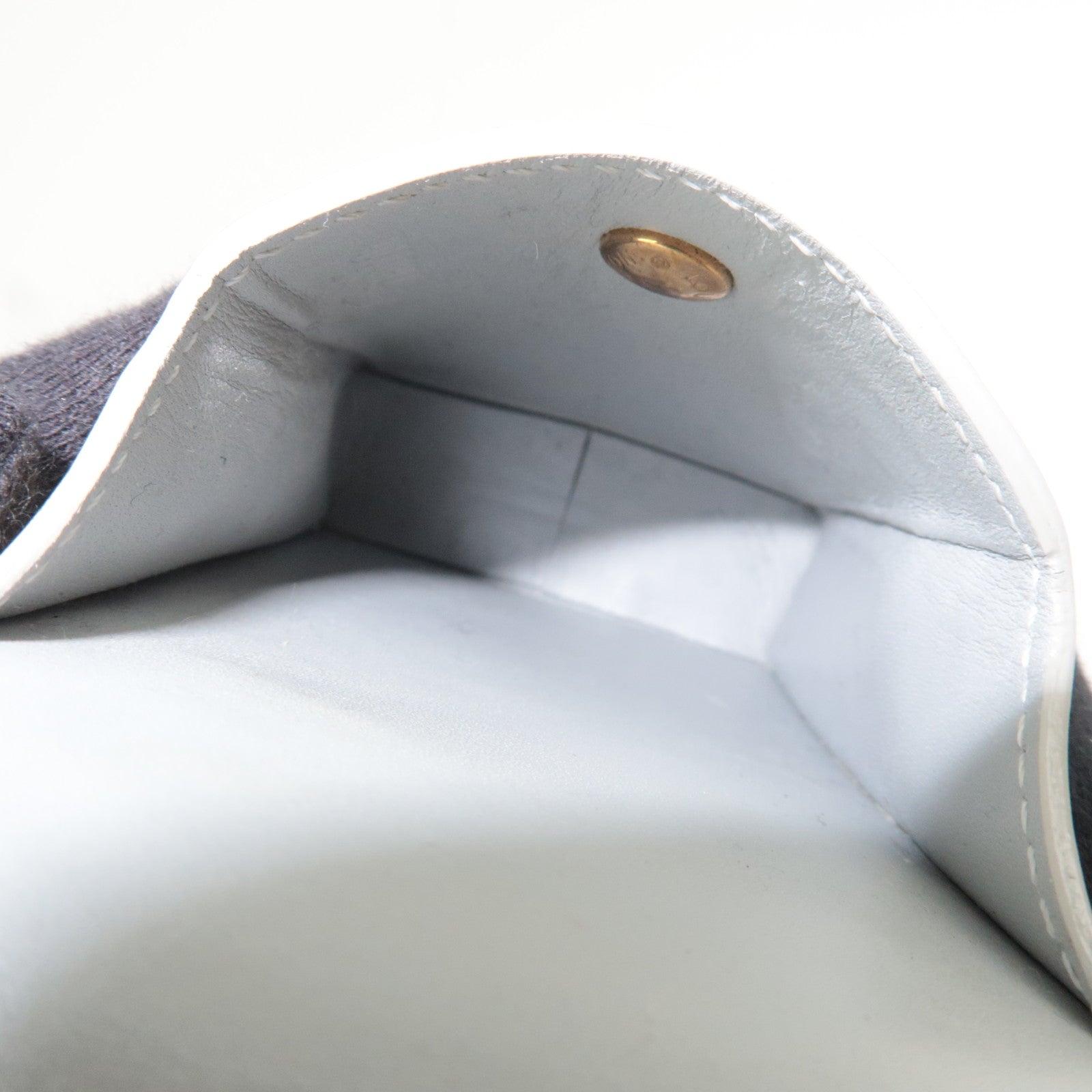 Louis Vuitton Monogram Vernis Cigarette Case Mini Pouch Gris M91050 TH0010