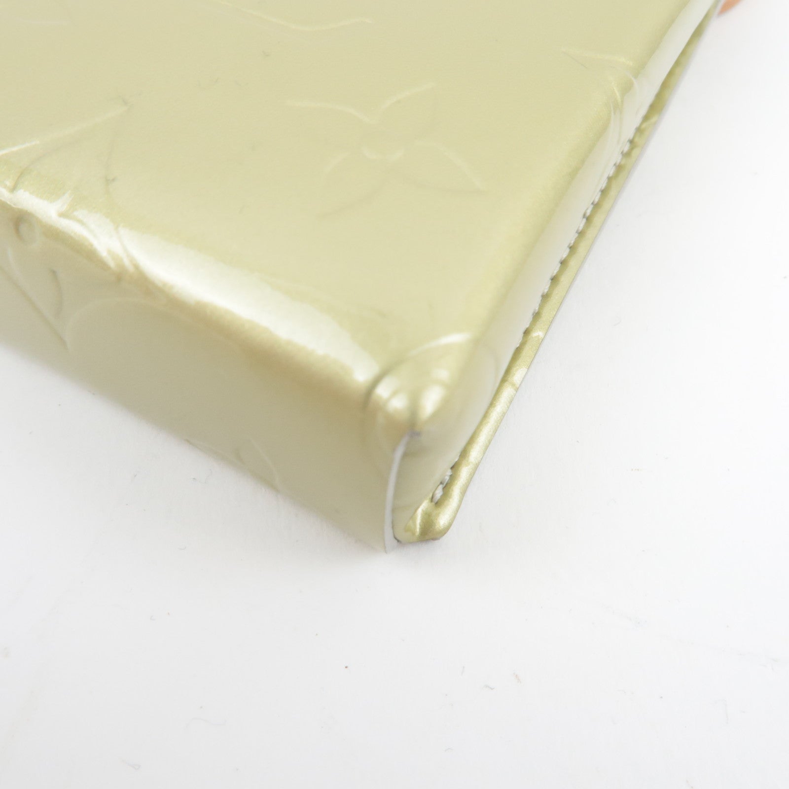 Louis Vuitton Monogram Vernis Cigarette Case Mini Pouch Gris M91050 TH0010