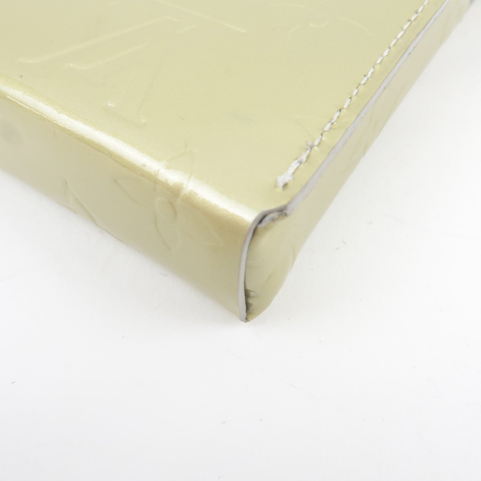 Louis Vuitton Monogram Vernis Cigarette Case Mini Pouch Gris M91050 TH0010