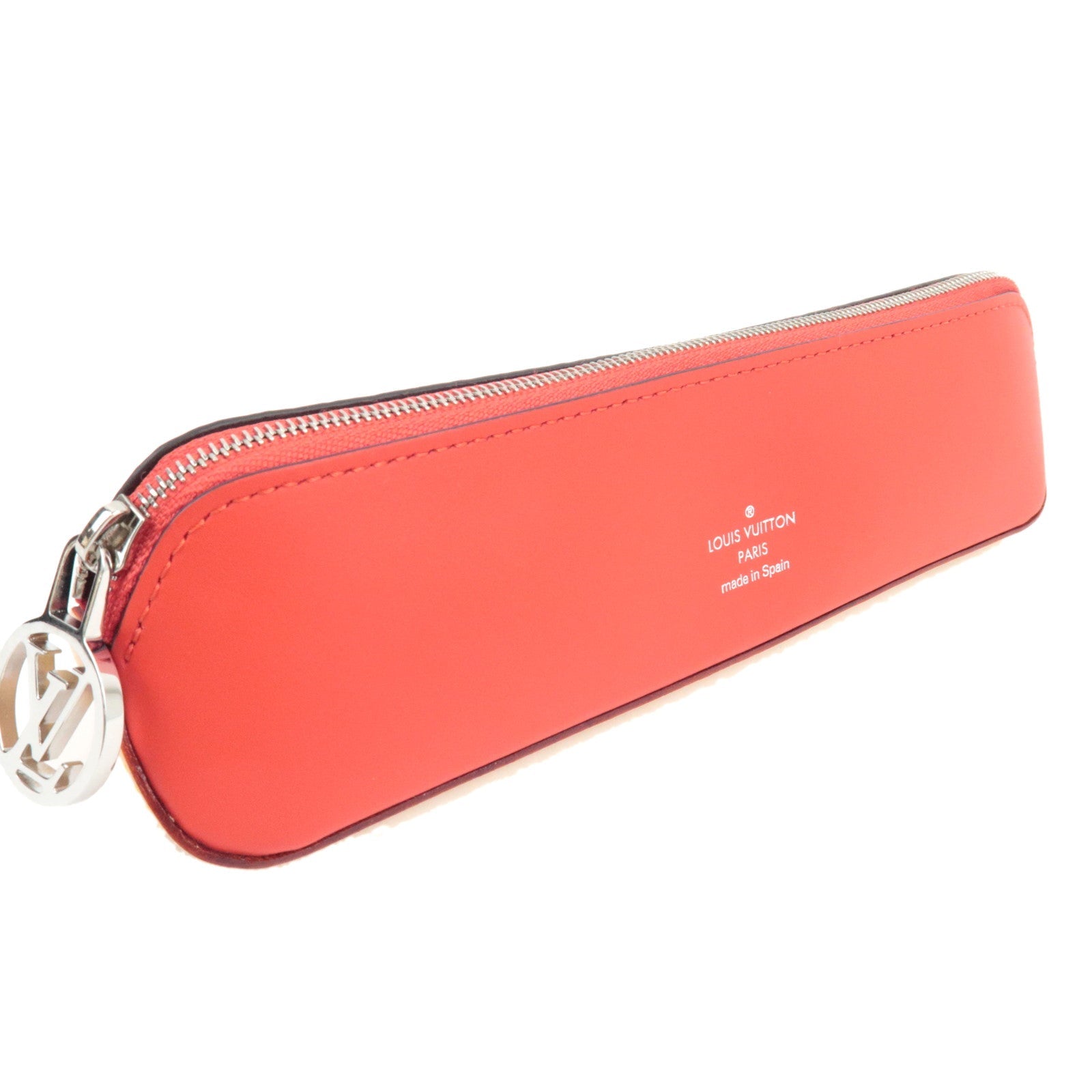 Louis Vuitton Monogram Trousse Elizabeth Pen Case Rouge GI0009 JG0273 *Box, Dust bag79742