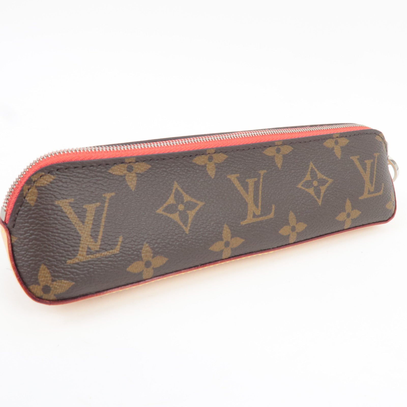 Louis Vuitton Monogram Trousse Elizabeth Pen Case Rouge GI0009 JG0273 *Box, Dust bag