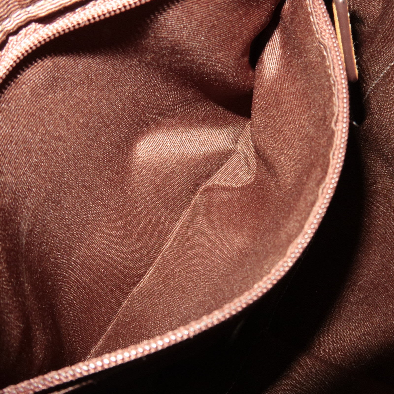 COACH Set of 2 Shoulder Bag Canvas Leather Beige Brown