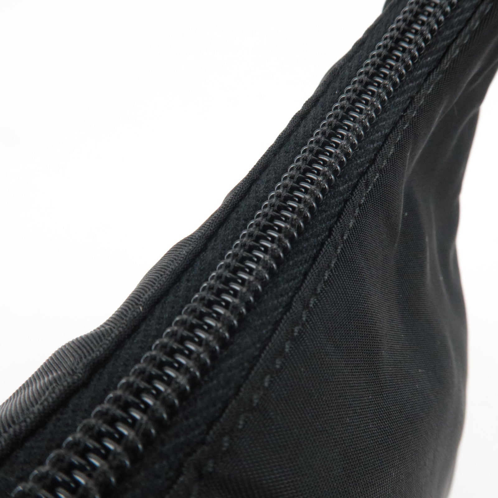 PRADA Handbag Nylon Black MV519 *G card