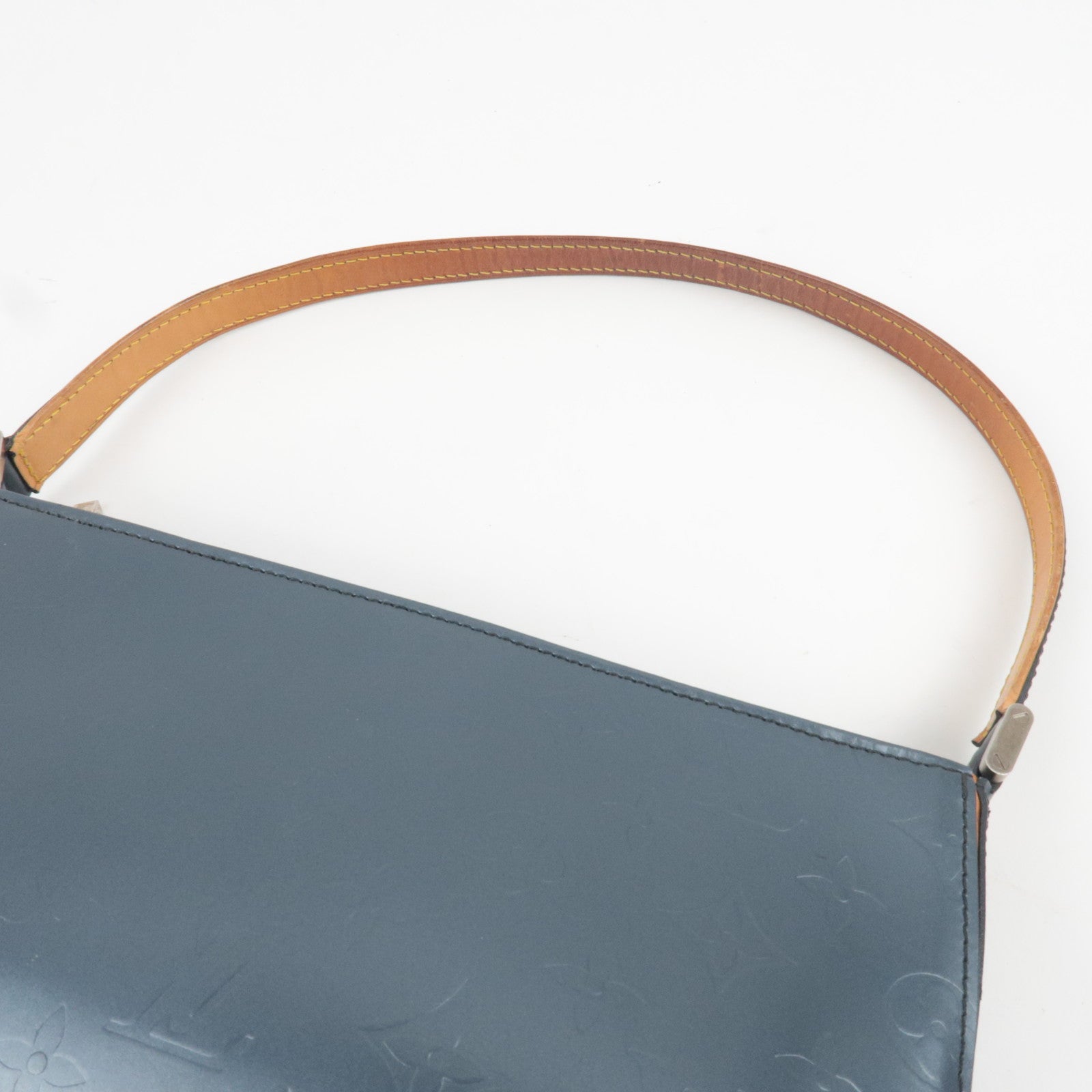 Louis Vuitton Monogram Matte Fowler Shoulder Bag Blue M55145 MI1021