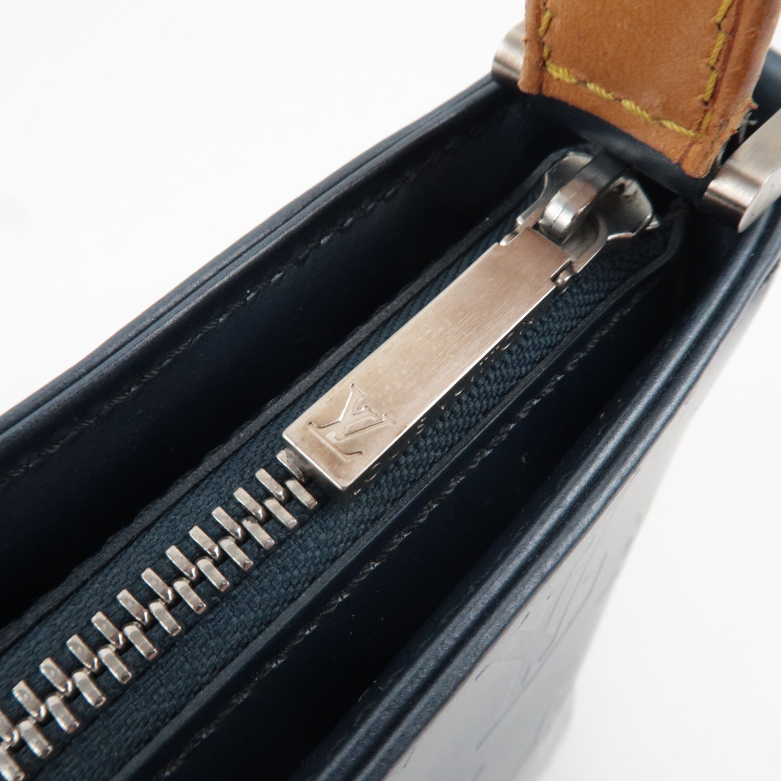 Louis Vuitton Monogram Matte Fowler Shoulder Bag Blue M55145 MI1021