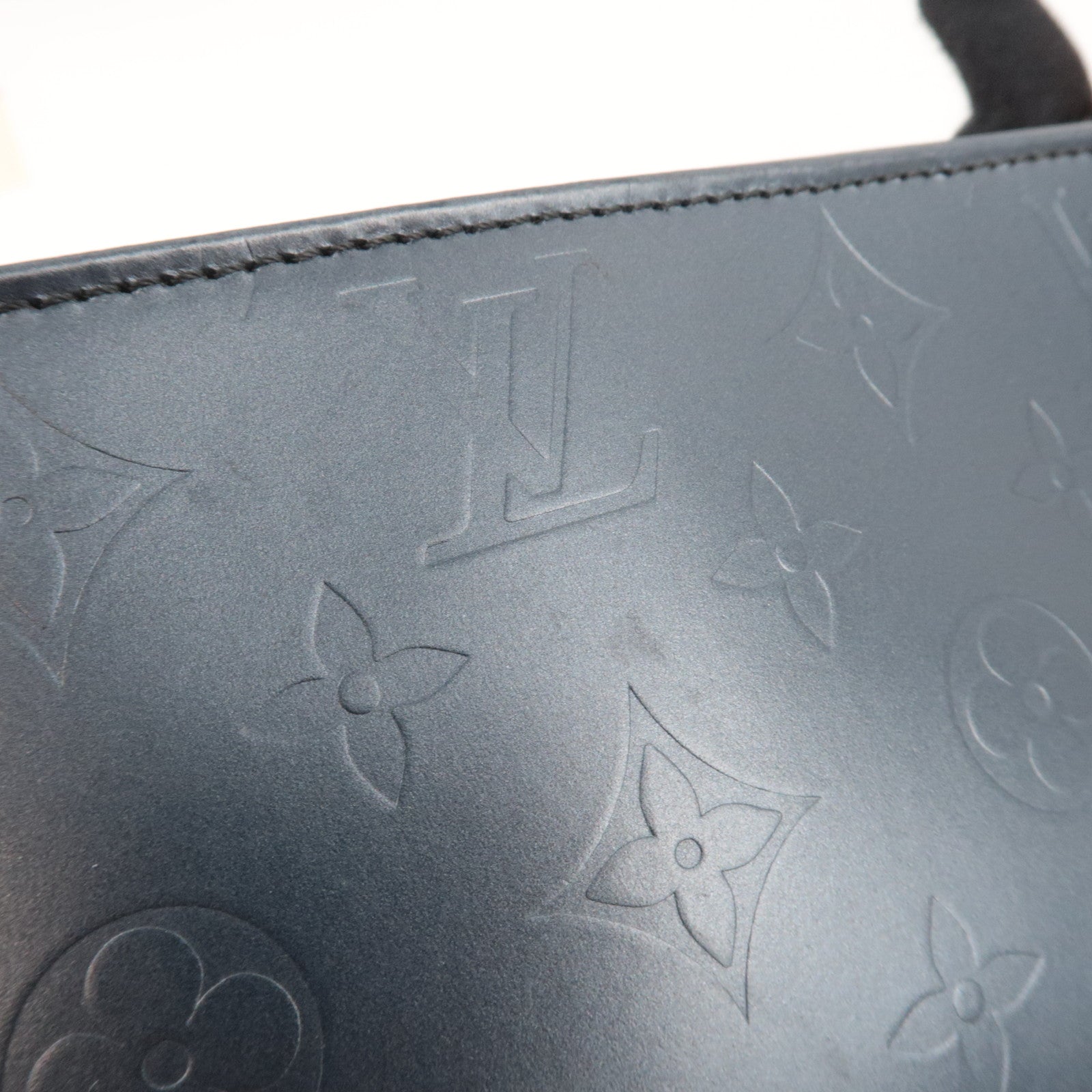 Louis Vuitton Monogram Matte Fowler Shoulder Bag Blue M55145 MI1021