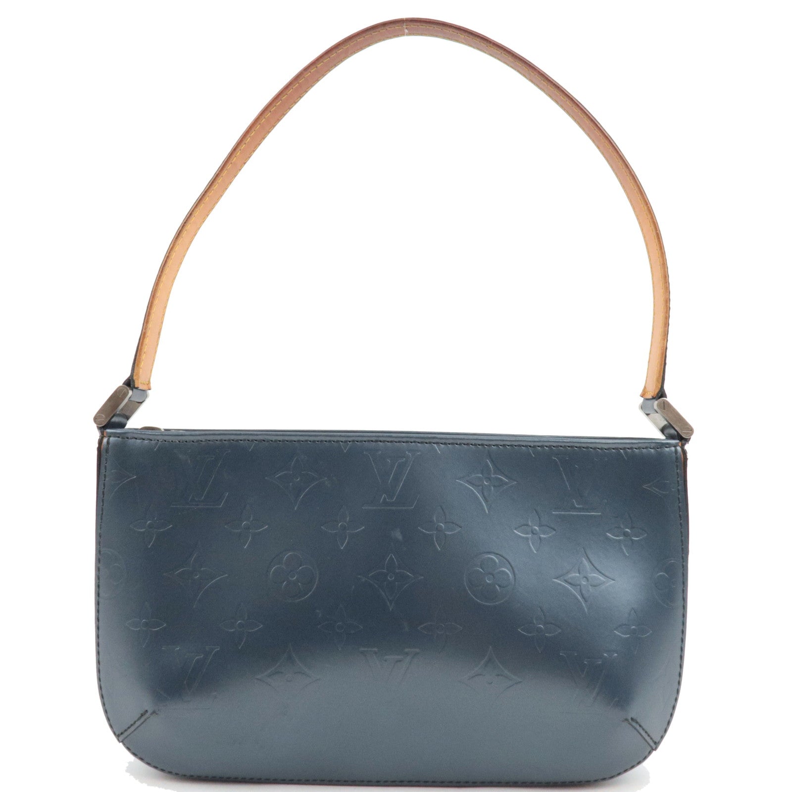 Louis Vuitton Monogram Matte Fowler Shoulder Bag Blue M55145 MI102179851