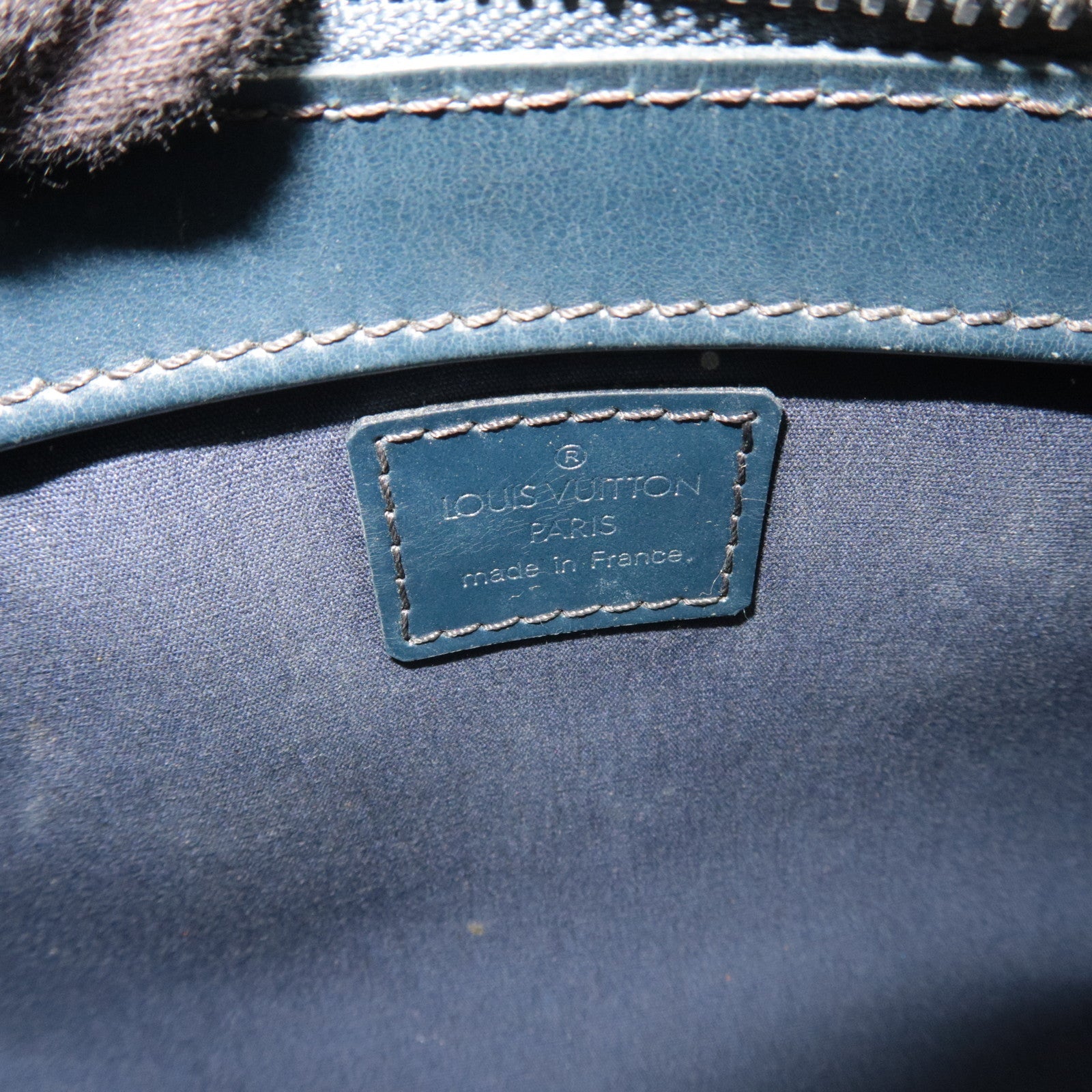 Louis Vuitton Monogram Matte Fowler Shoulder Bag Blue M55145 MI1021