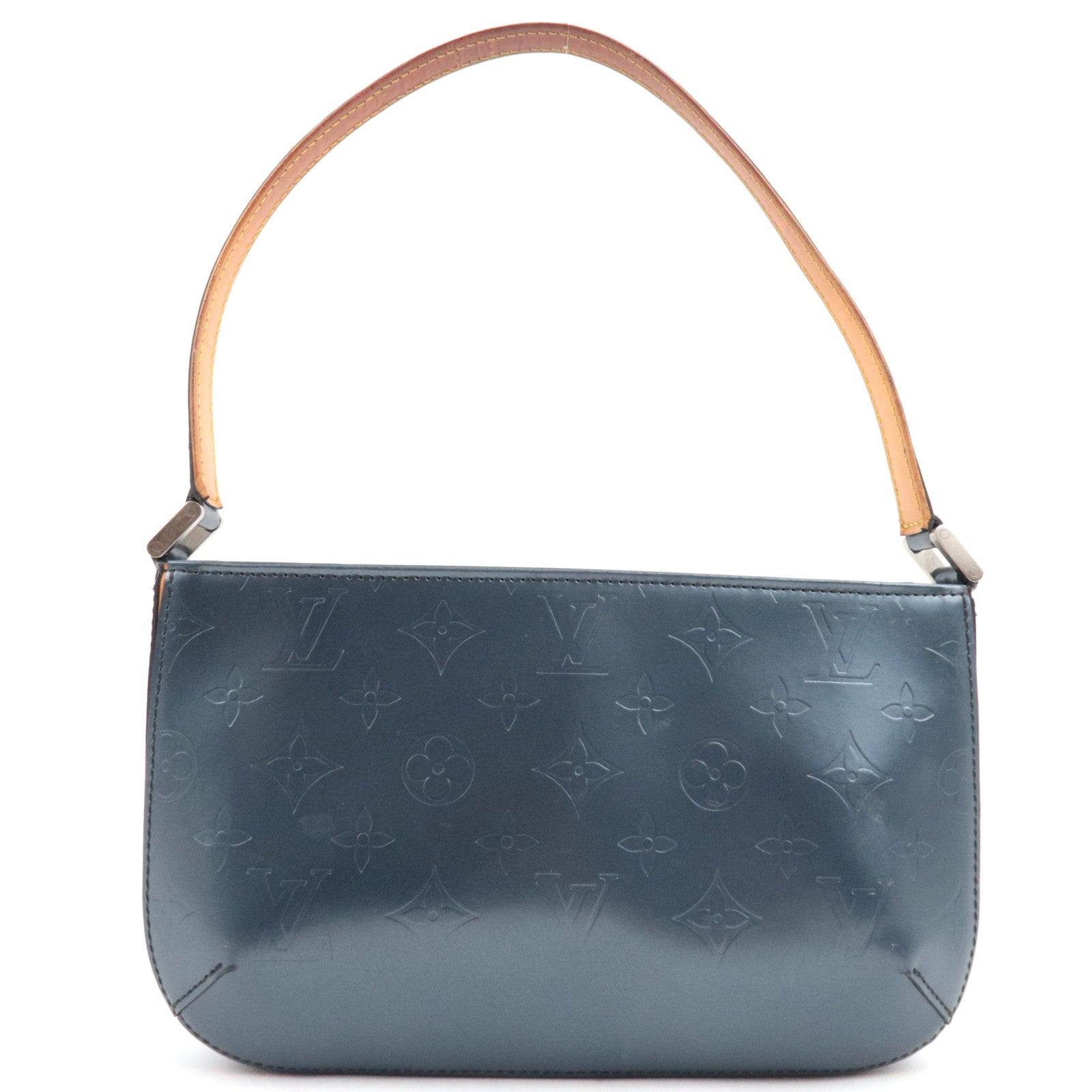 Louis Vuitton Monogram Matte Fowler Shoulder Bag Blue M55145 MI1021