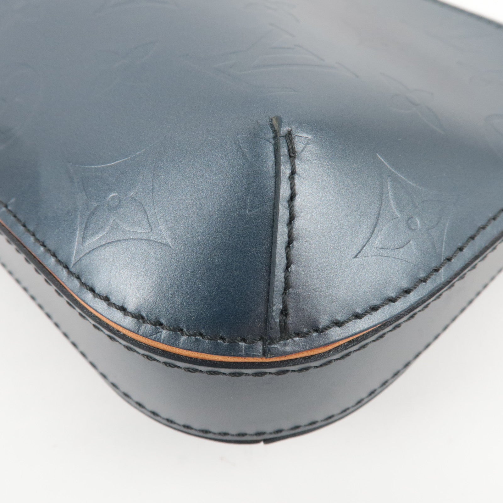 Louis Vuitton Monogram Matte Fowler Shoulder Bag Blue M55145 MI1021