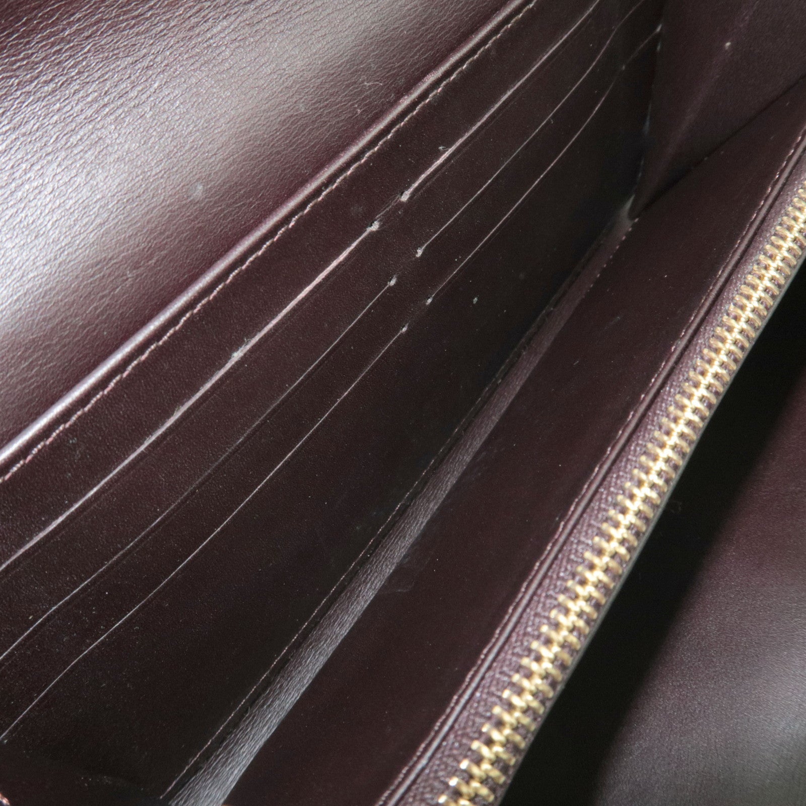 Louis Vuitton Monogram Vernis Portefeuille Sarah Long Wallet Amarante M93524 TN1132 *Box, Dust bag