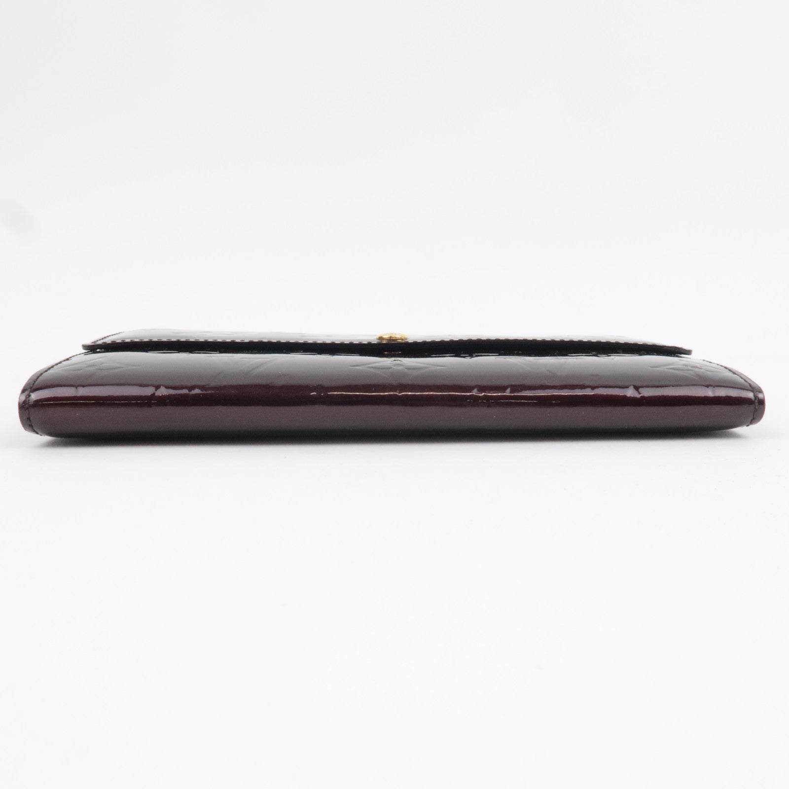 Louis Vuitton Monogram Vernis Portefeuille Sarah Long Wallet Amarante M93524 TN1132 *Box, Dust bag