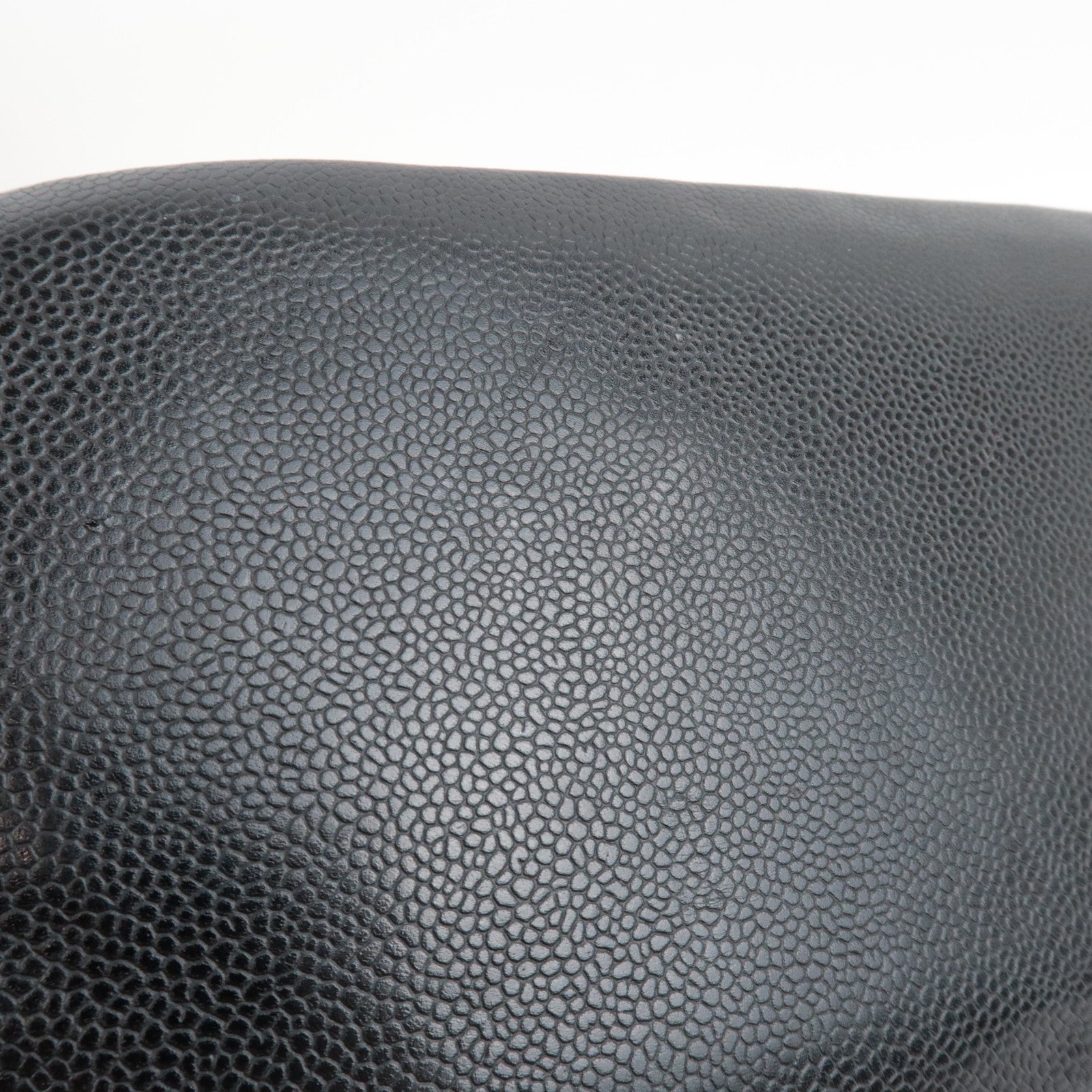 CHANEL Medallion Tote Bag Caviar Skin Black Silver HDW A01804 6704796