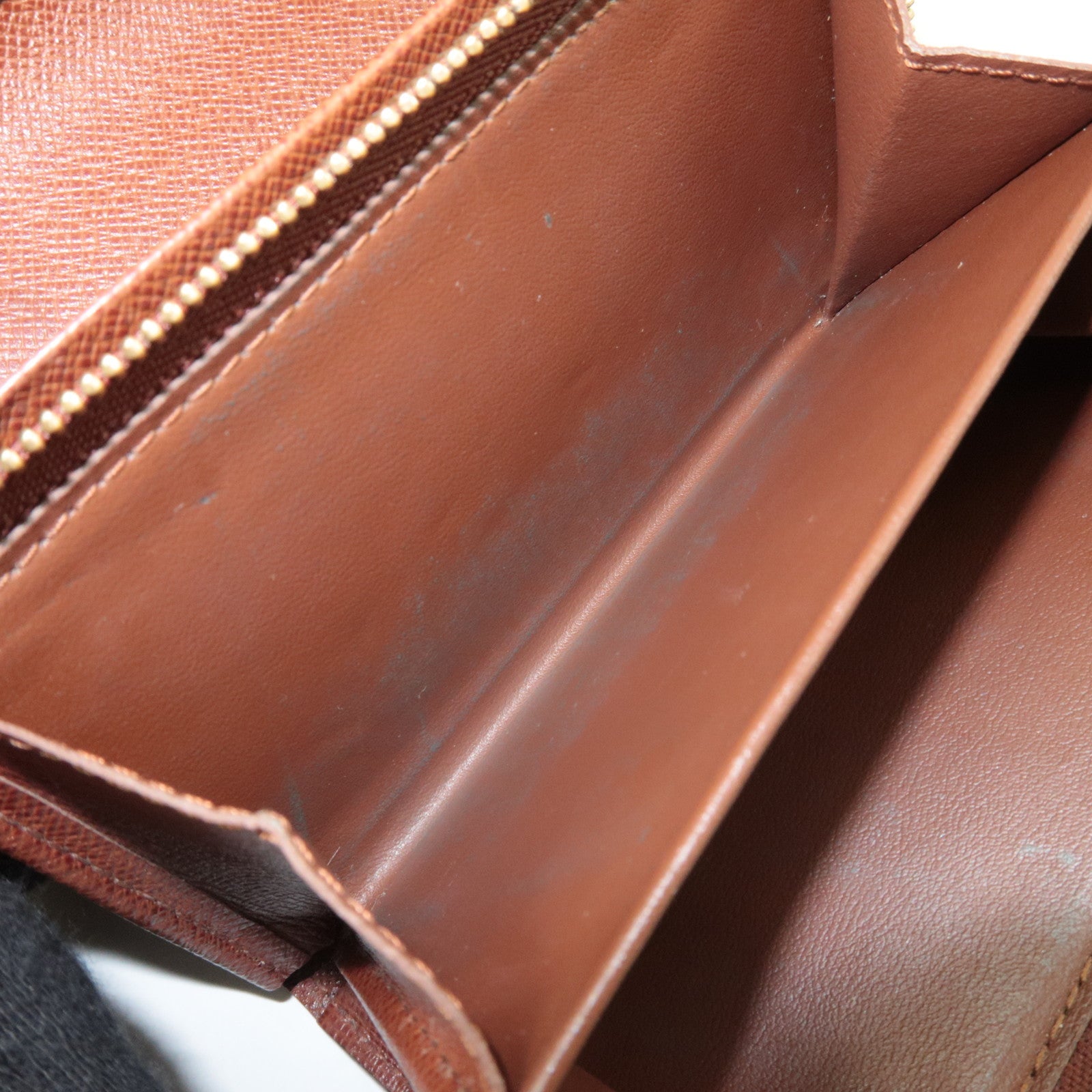 Louis Vuitton Monogram Porte Monnaie Billets Tresor Wallet M61730 CA0072