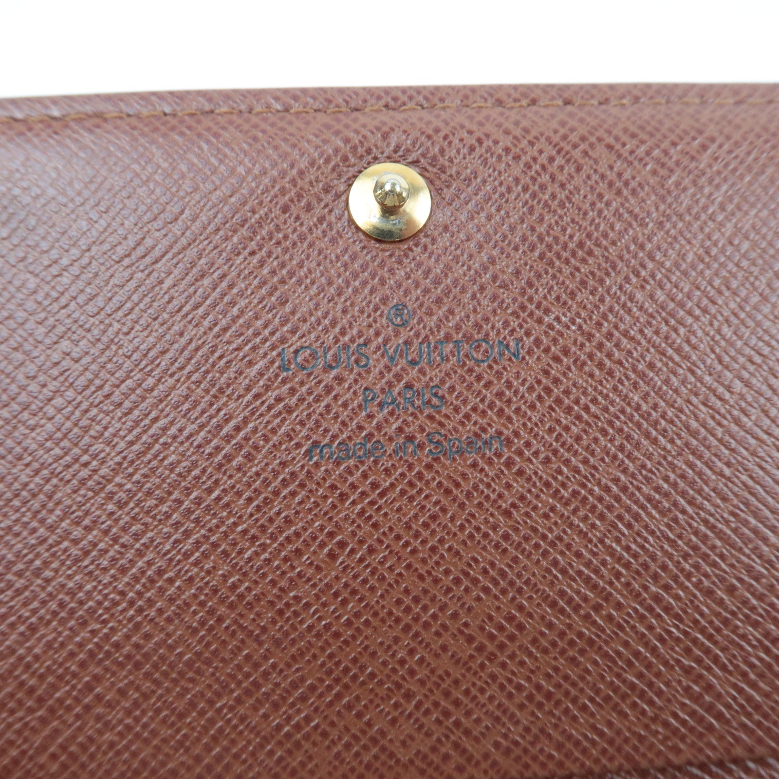Louis Vuitton Monogram Porte Monnaie Billets Tresor Wallet M61730 CA0072