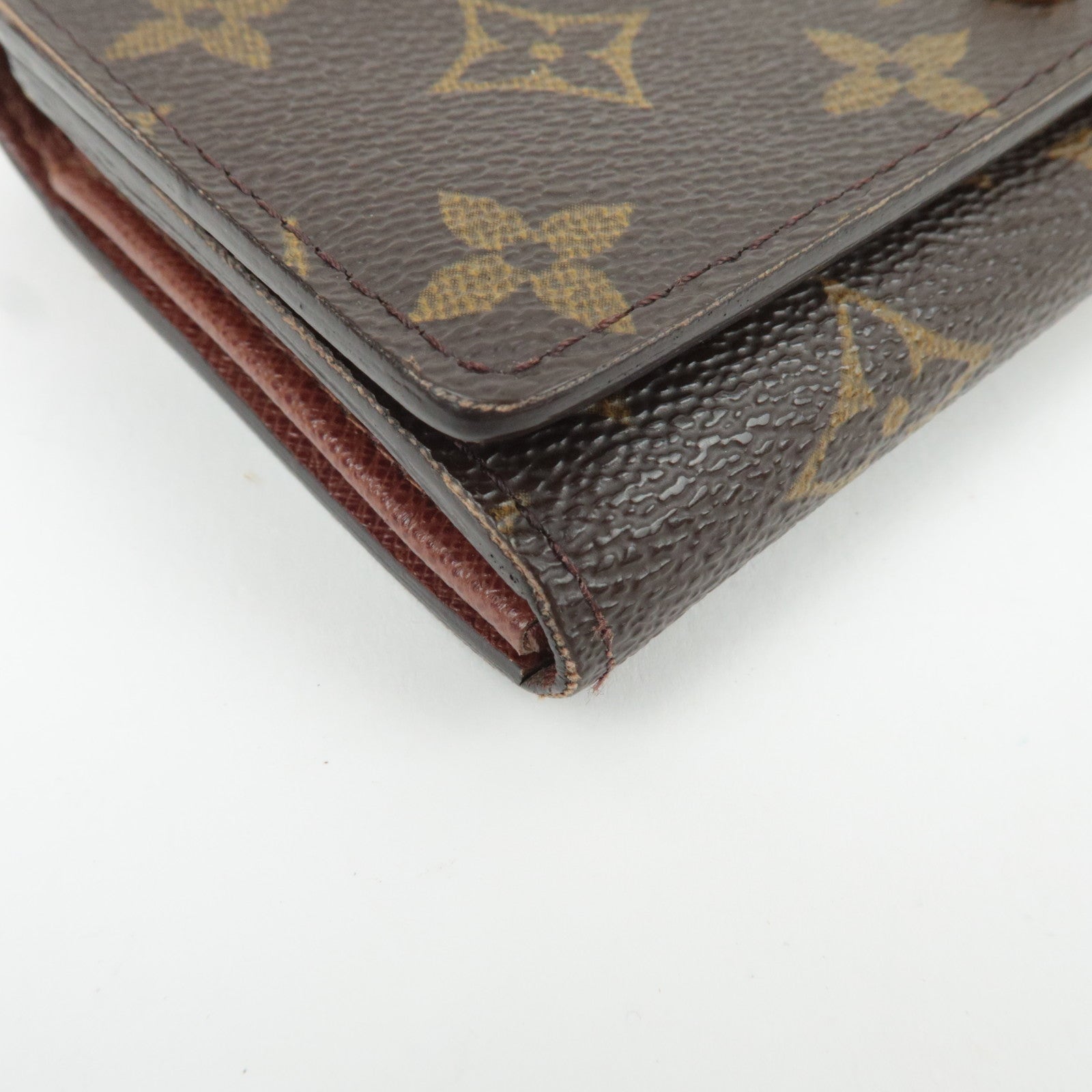 Louis Vuitton Monogram Porte Monnaie Billets Tresor Wallet M61730 CA0072