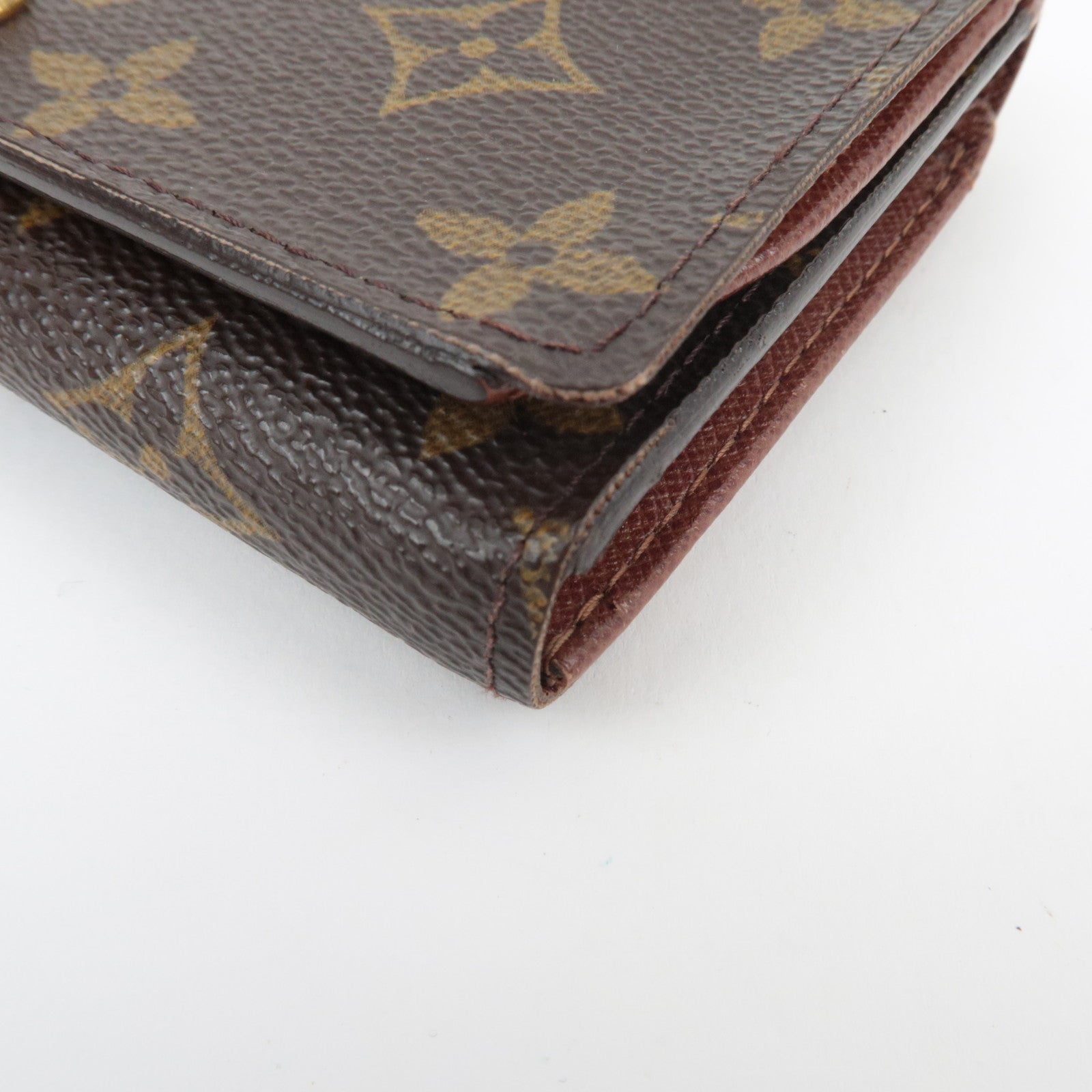 Louis Vuitton Monogram Porte Monnaie Billets Tresor Wallet M61730 CA0072