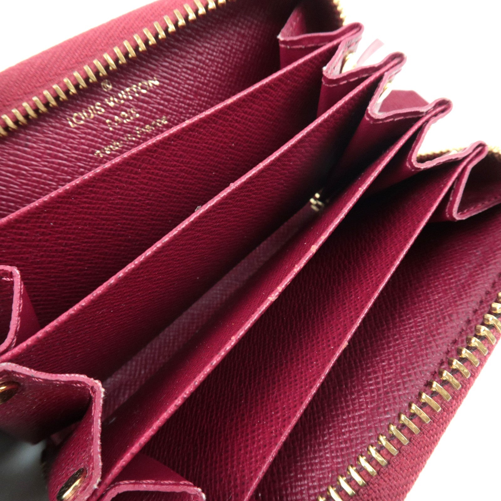 Louis Vuitton Monogram Multi Cartes Coin Case Fuchsia M61299 SP1120