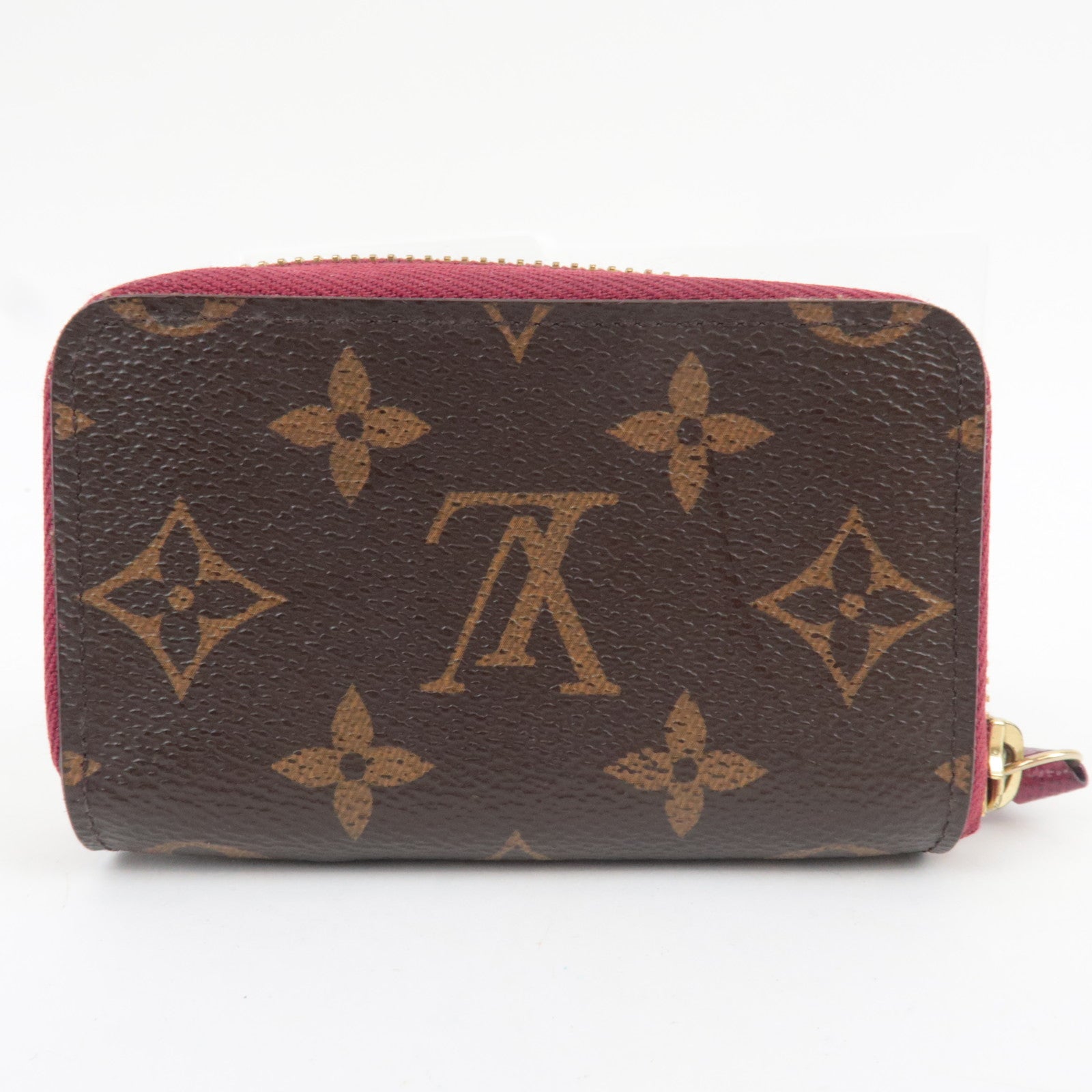 Louis Vuitton Monogram Multi Cartes Coin Case Fuchsia M61299 SP1120