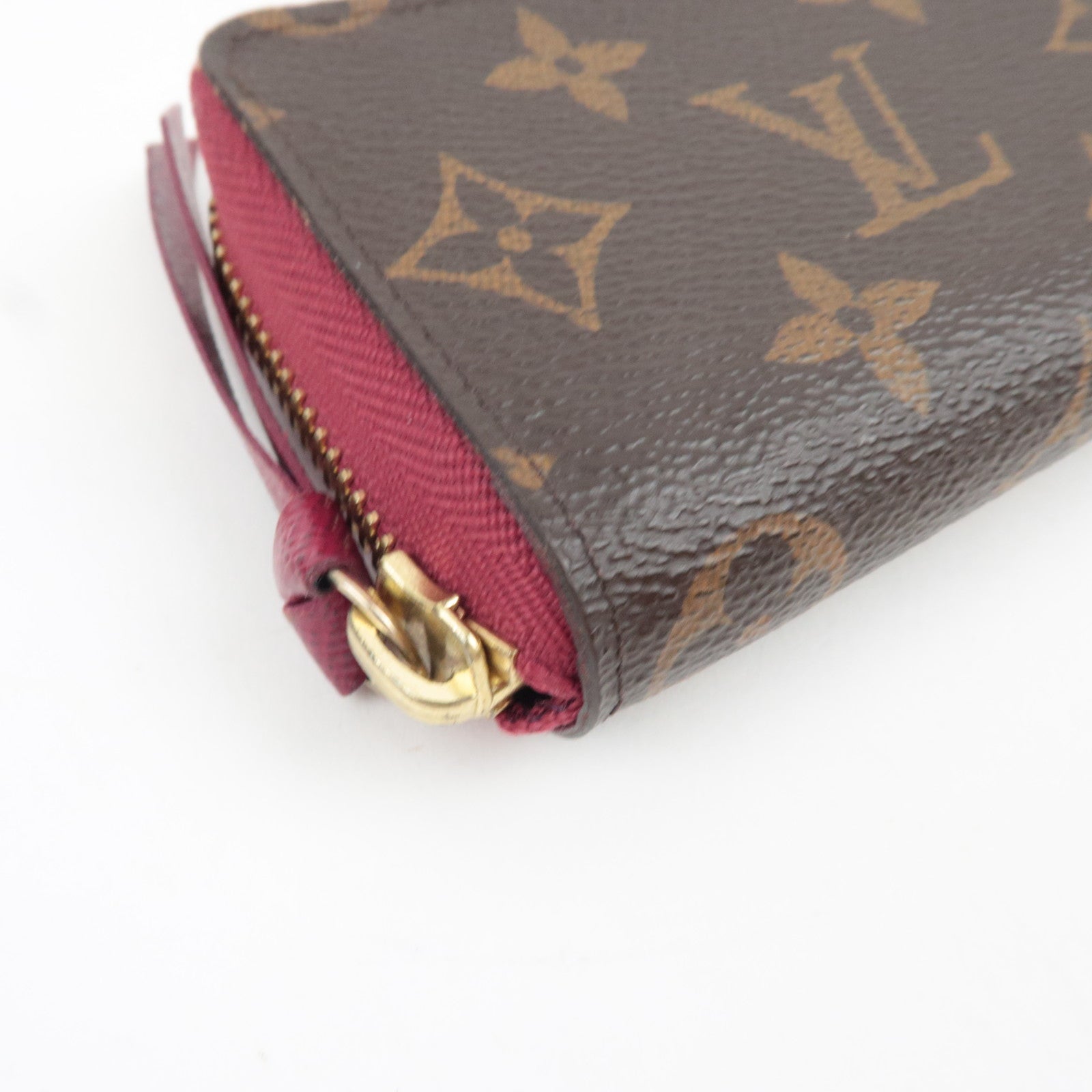 Louis Vuitton Monogram Multi Cartes Coin Case Fuchsia M61299 SP1120