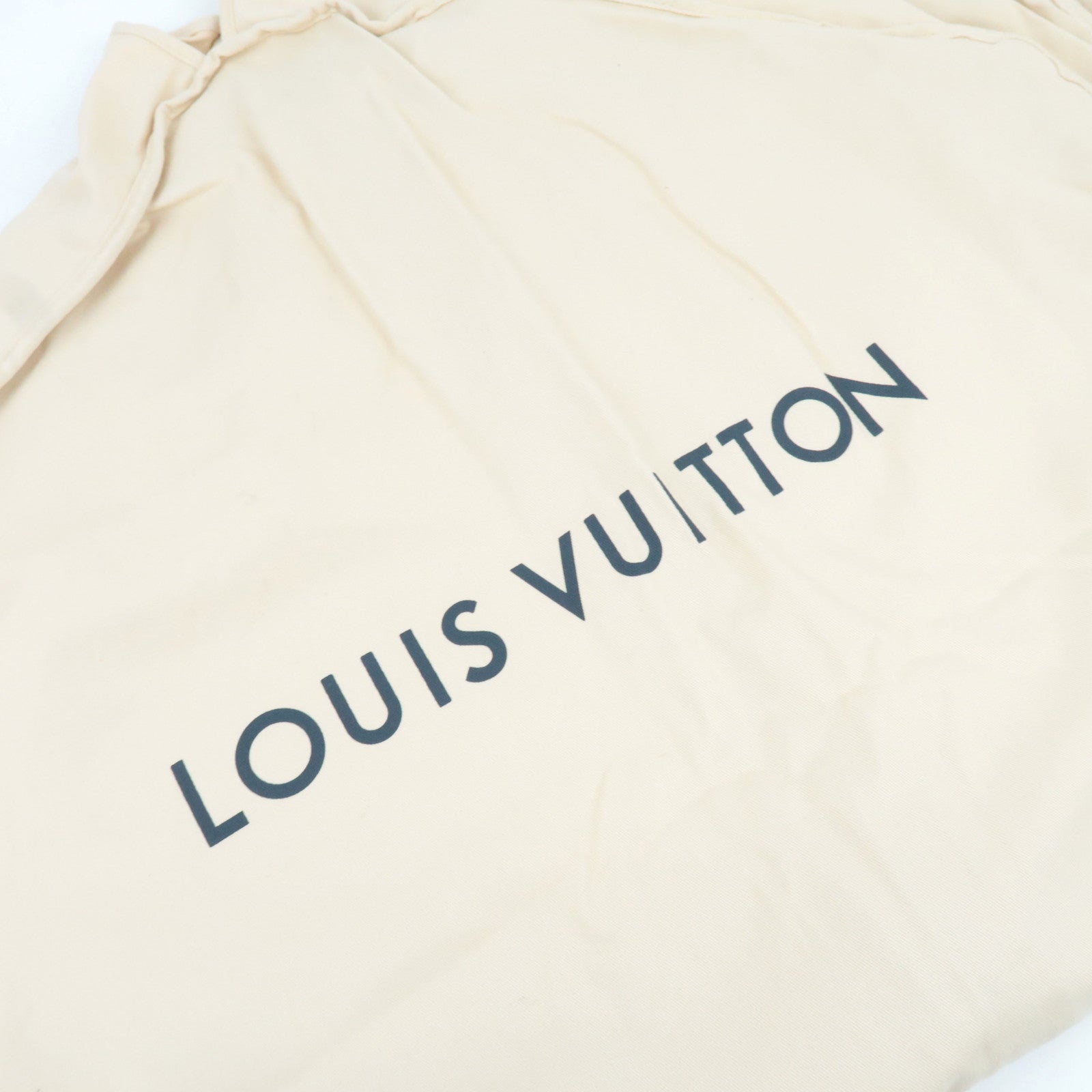 Louis Vuitton Set of 3 Large Garment Case Garment Cover Cotton Beige