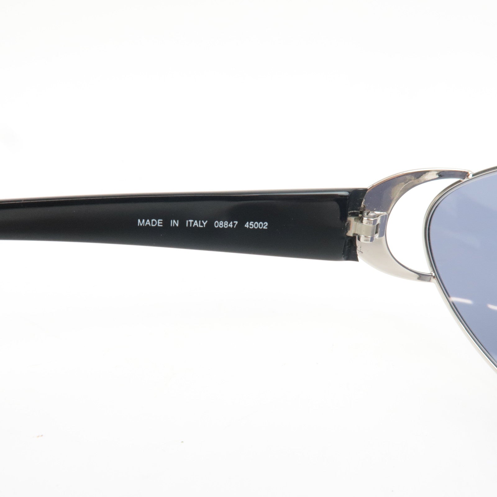 CHANEL Sunglasses 08847 45002 Metal Black *Case, Cloths