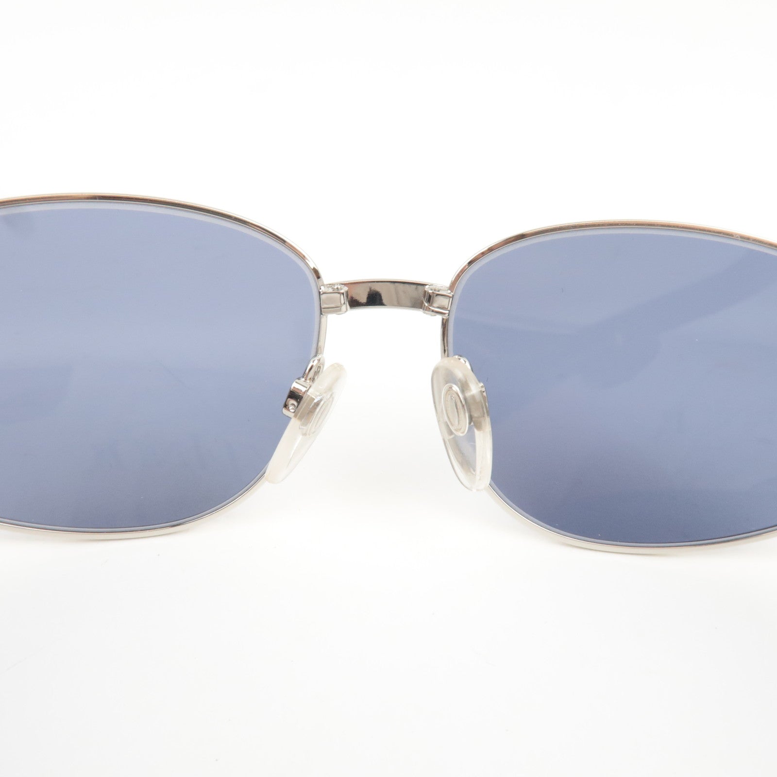 CHANEL Sunglasses 08847 45002 Metal Black *Case, Cloths