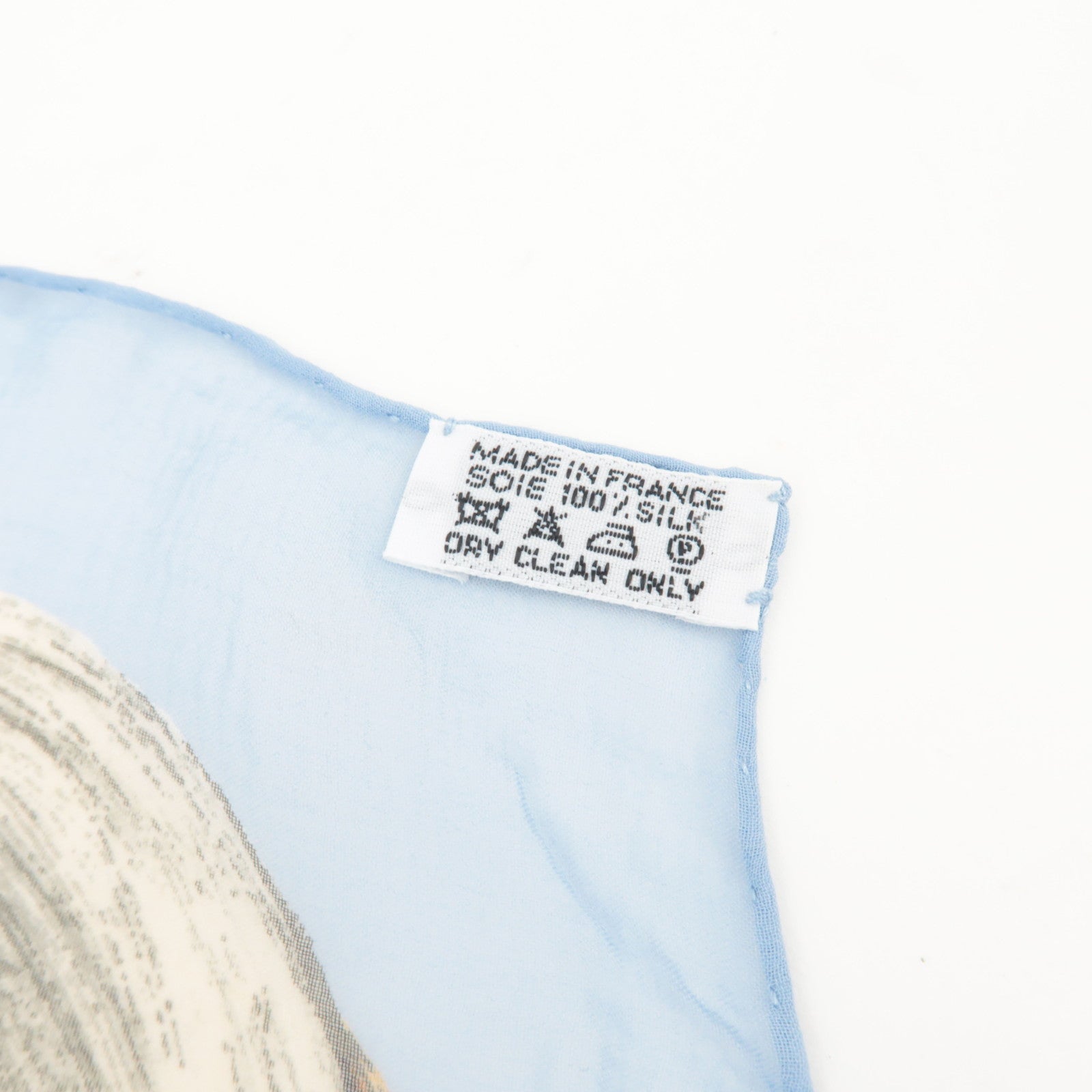 HERMES Carre 40 A Propos De Bottes Boots Print Scarf 100% Silk Blue *Box