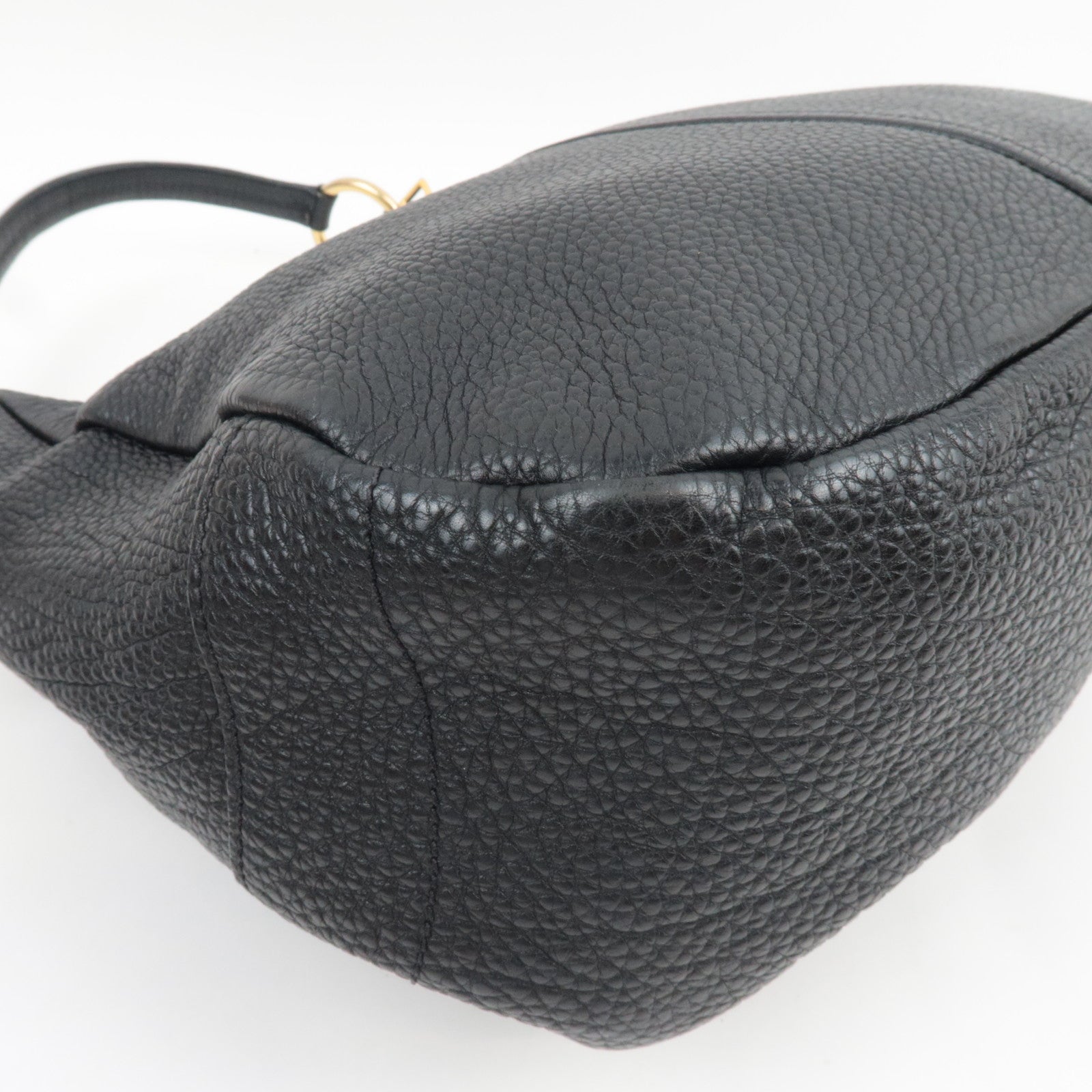 PRADA One Shoulder Bag Vitello Daino Leather Black BR4311 *Dust bag