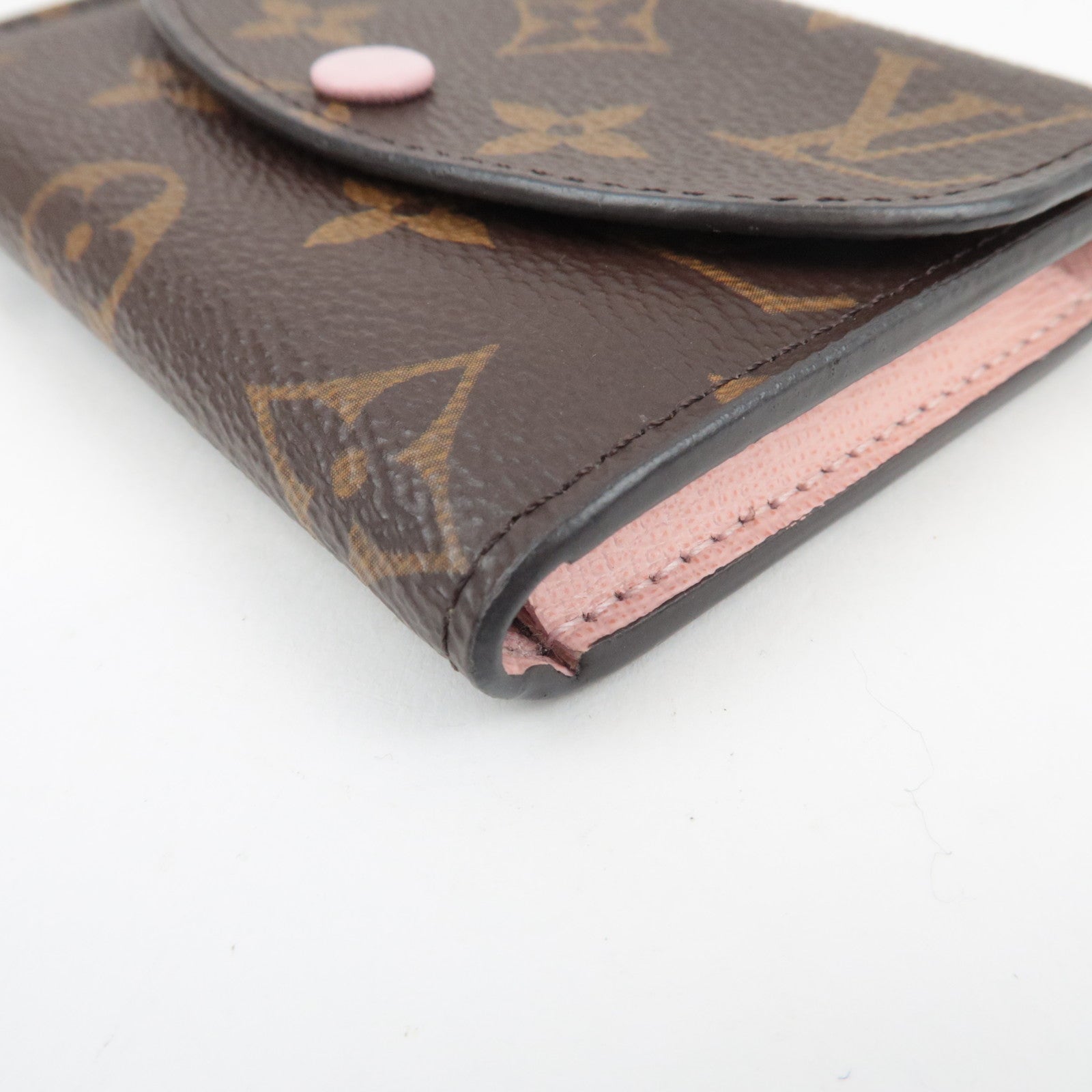 Louis Vuitton Monogram Porte Monnaie Rosalie Small Wallet Rose Ballerine M62361 UB3200