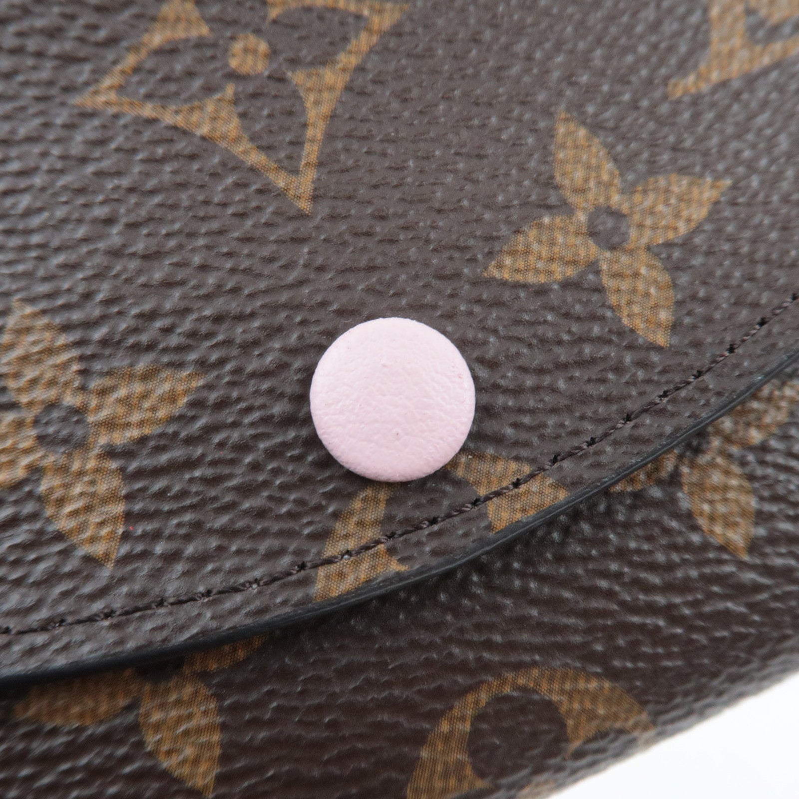 Louis Vuitton Monogram Porte Monnaie Rosalie Small Wallet Rose Ballerine M62361 UB3200