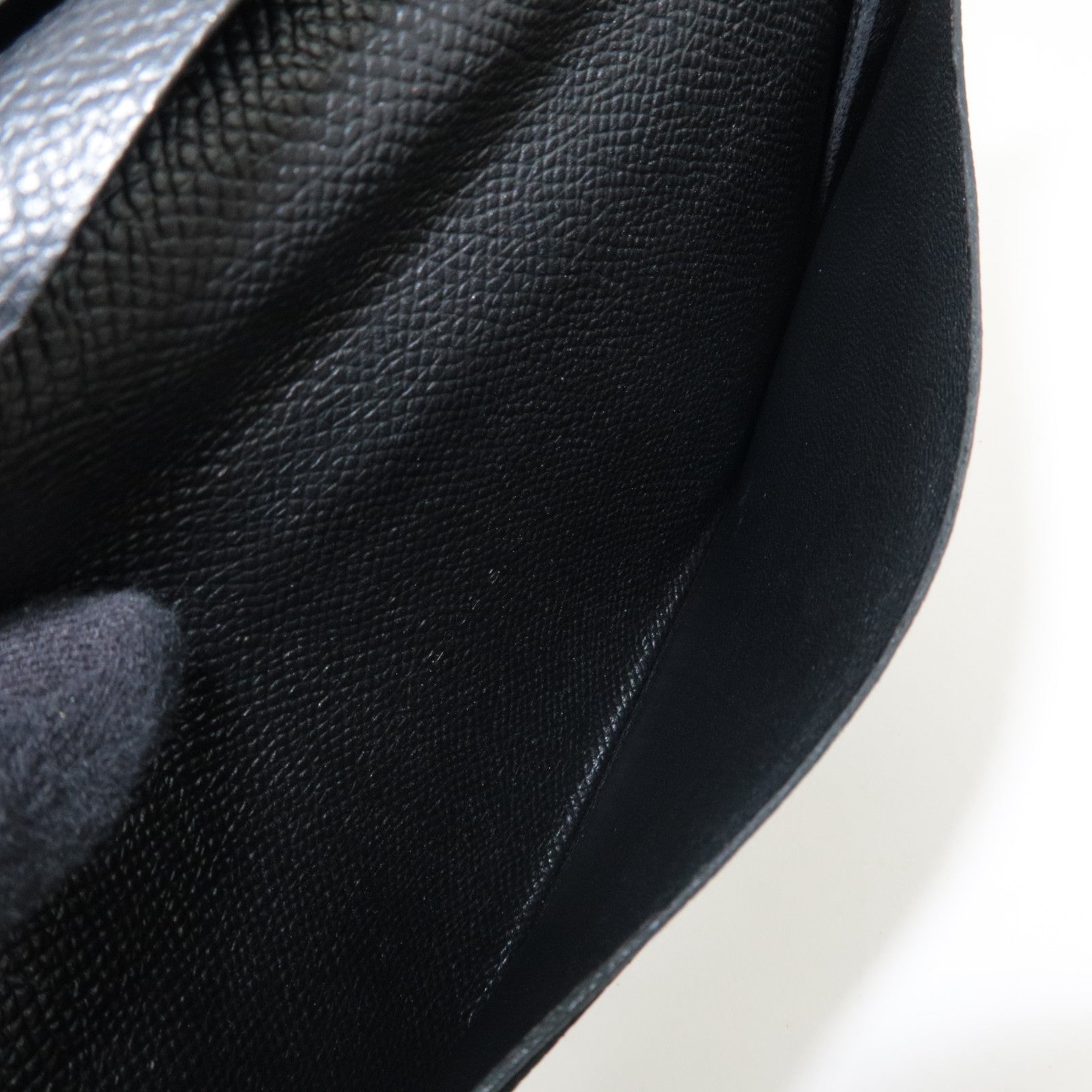 HERMES MC2 Fleming Long Wallet B Stamp (2023) Veau Epsom Black