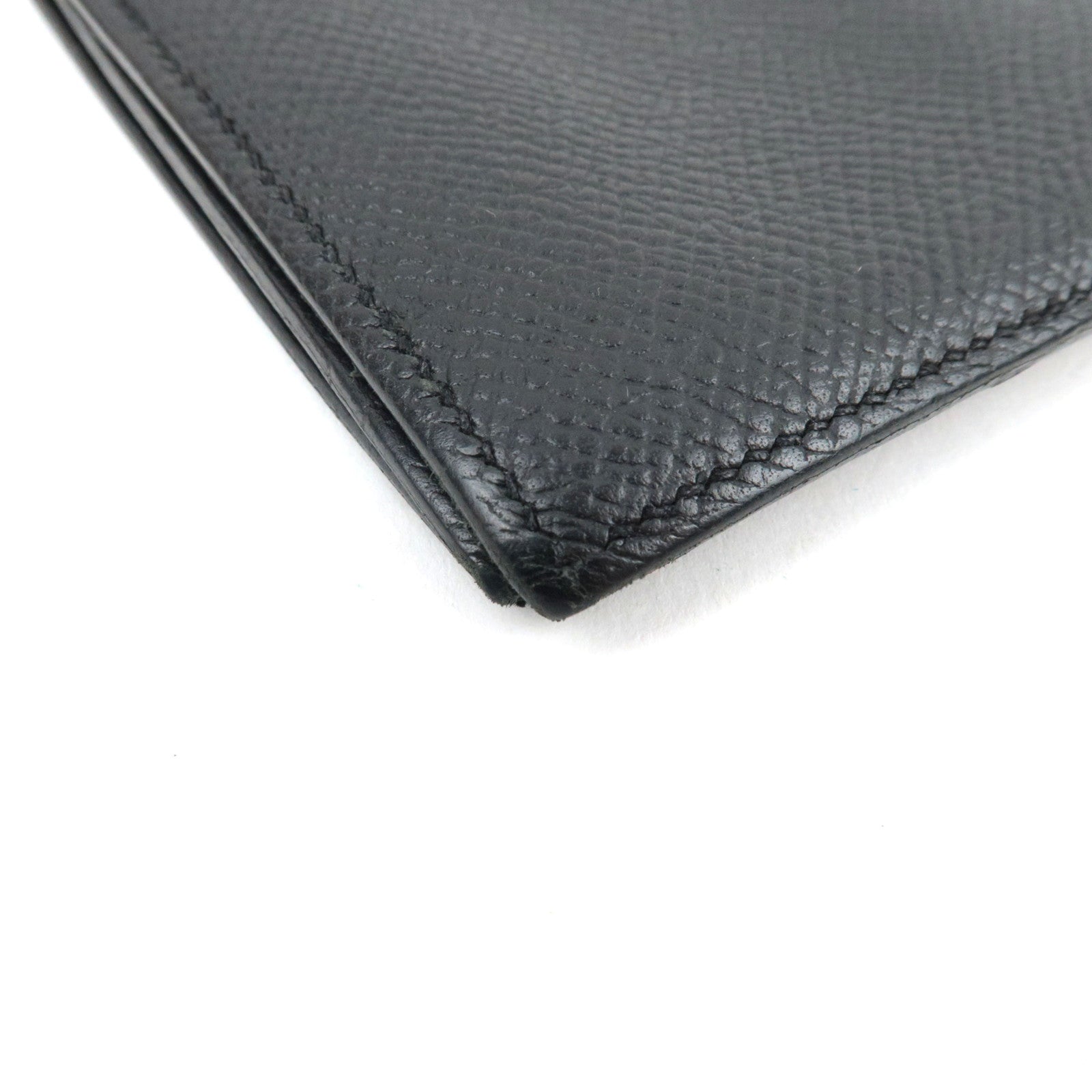 HERMES MC2 Fleming Long Wallet B Stamp (2023) Veau Epsom Black