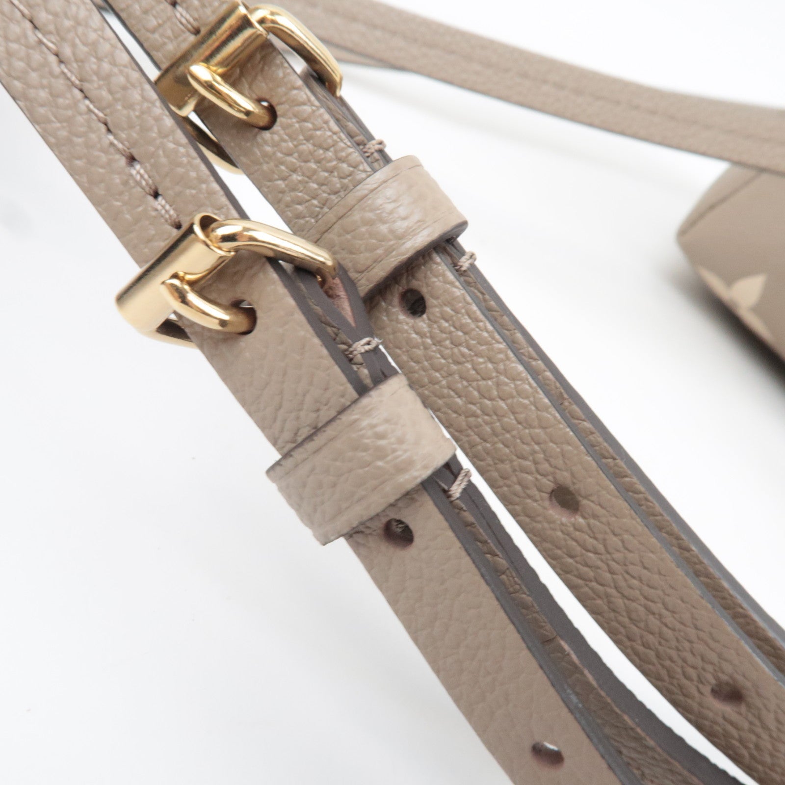 Louis Vuitton Bicolor Monogram Empreinte Tiny Backpack Tourterelle M80738 RFID *Box, Dust bag, Strap