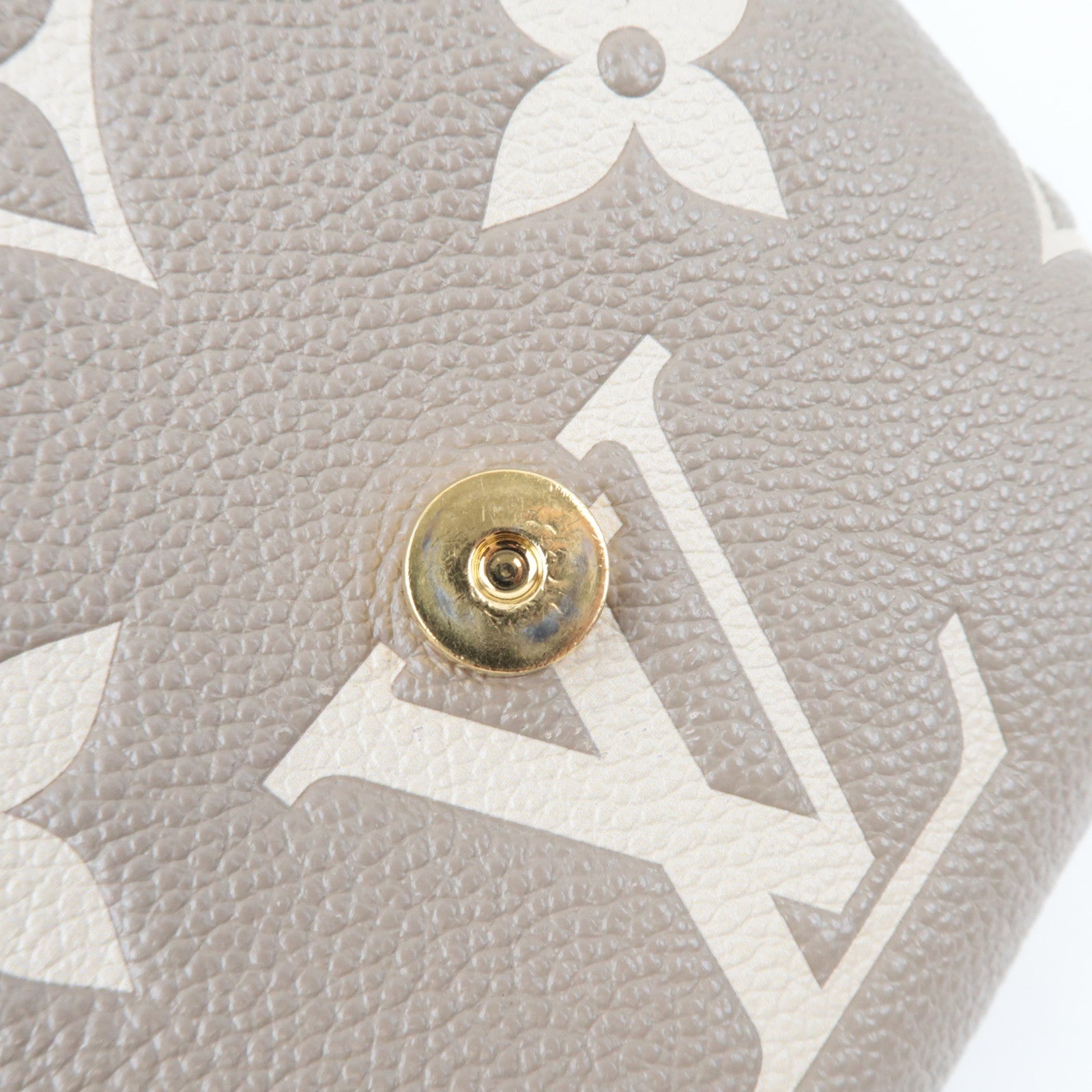 Louis Vuitton Bicolor Monogram Empreinte Tiny Backpack Tourterelle M80738 RFID *Box, Dust bag, Strap