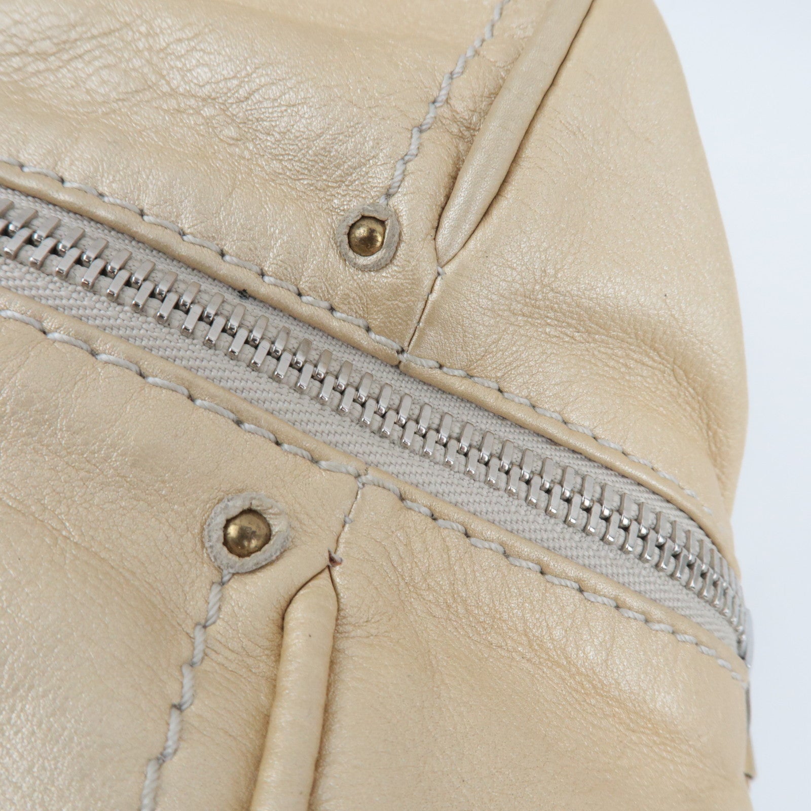 Chloe Paddington Handbag Leather Champagne Gold *Key Lock