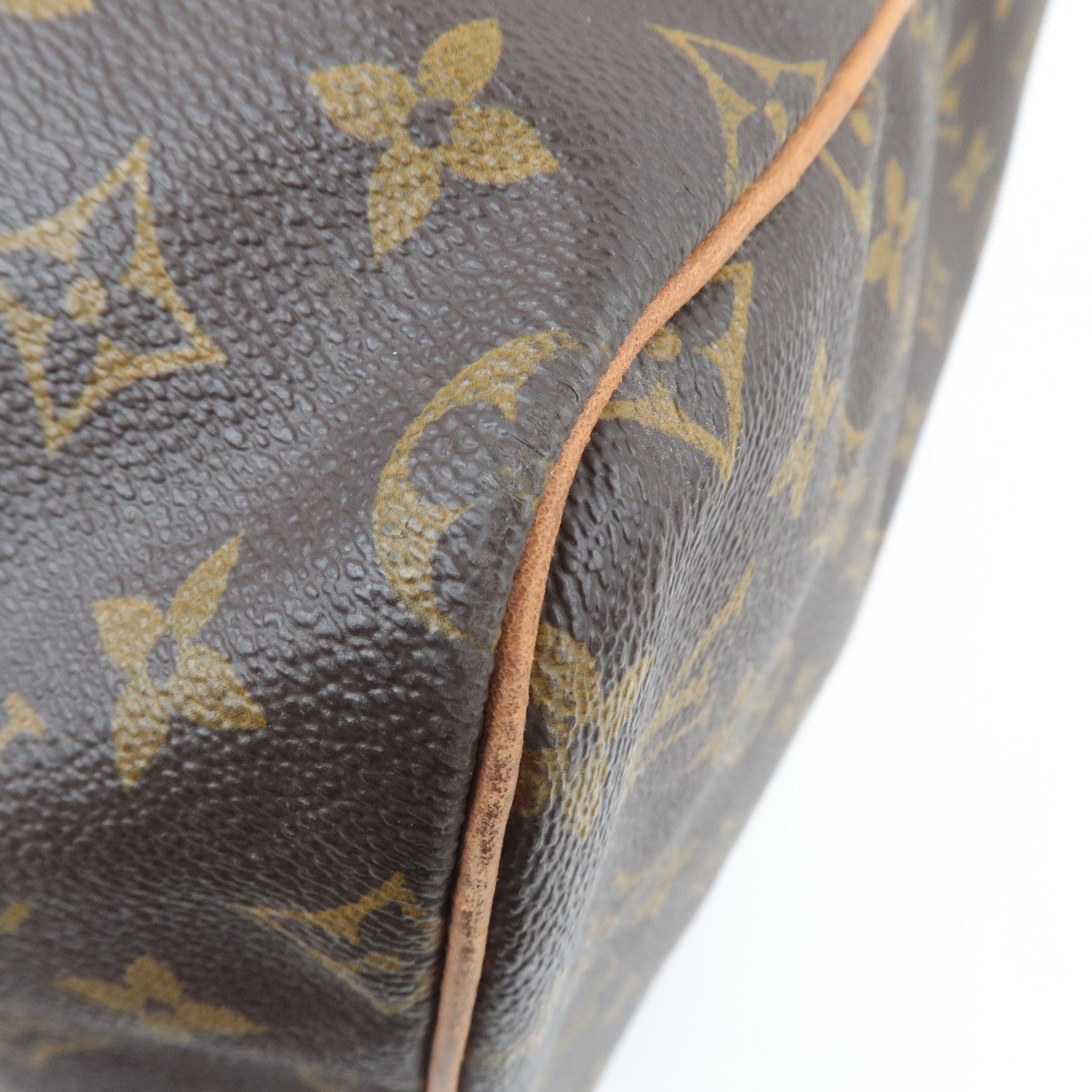 Louis Vuitton Monogram Sac Souple 55 Travel Bag M41622 81VI *Name tag, Poignet