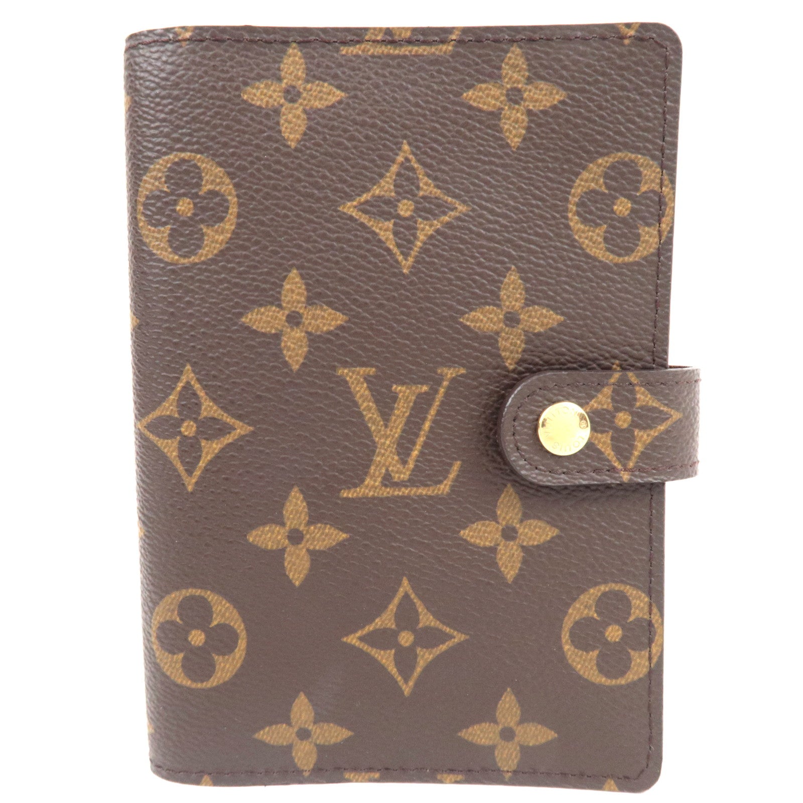 Louis Vuitton Monogram Agenda PM Planner Cover R20005 CA1024 80435
